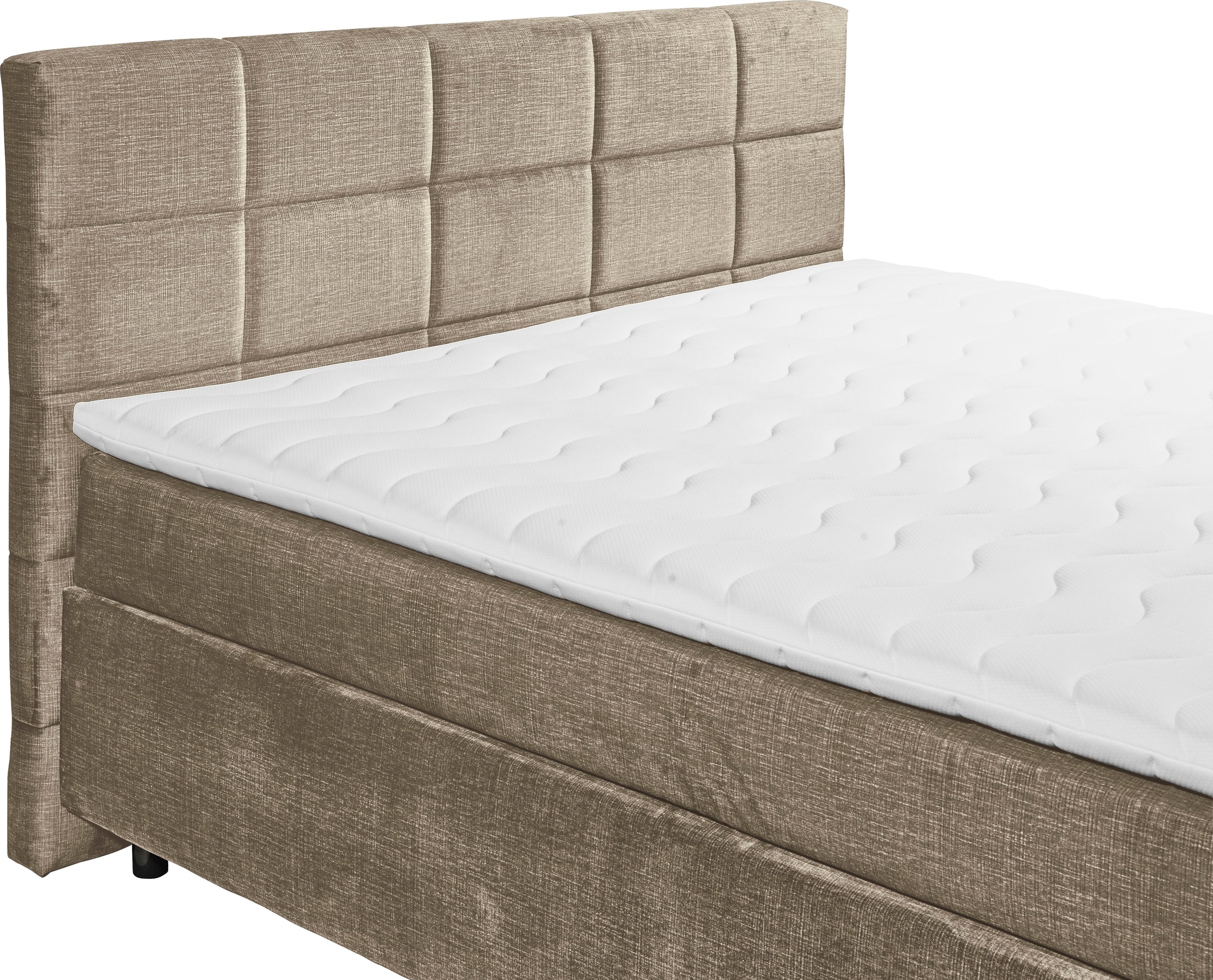 ED EXCITING DESIGN Boxspringbett »Navarra«, wahlweise mit Matratze