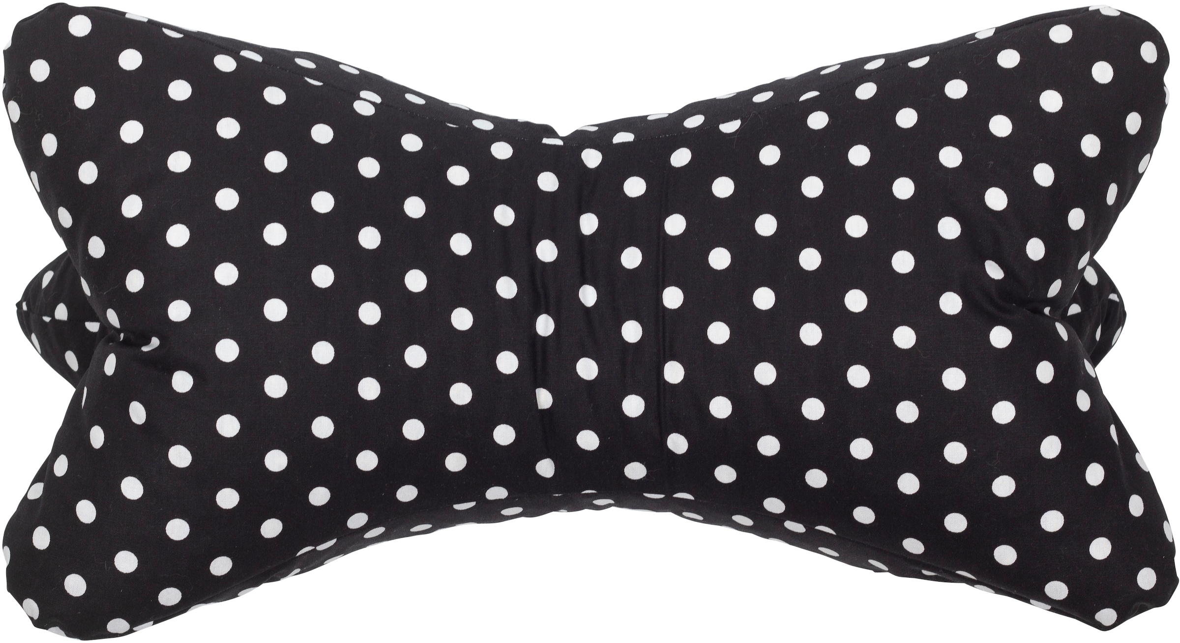 herbalind Nackenkissen "Leseknochen Schwarz mit Punkten 5807" günstig online kaufen