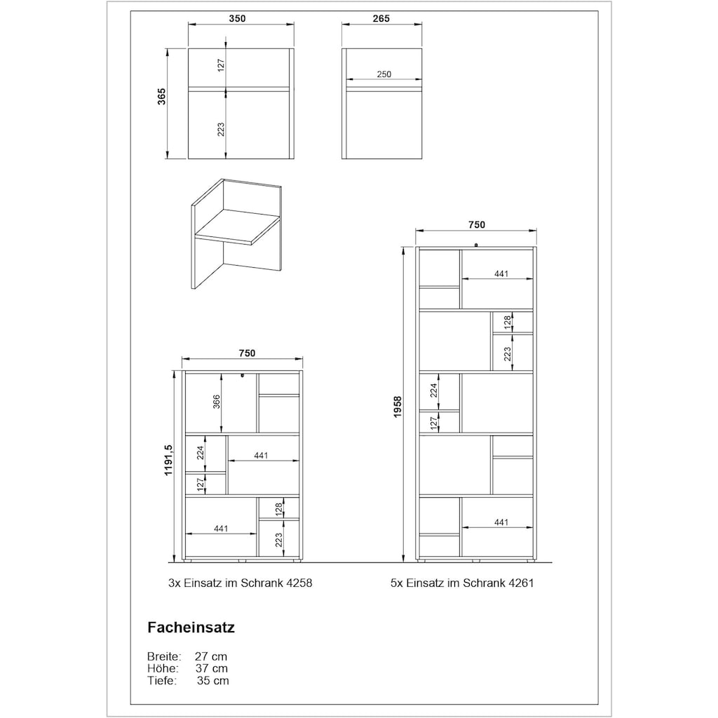 GERMANIA Büro-Set »Pasadena«