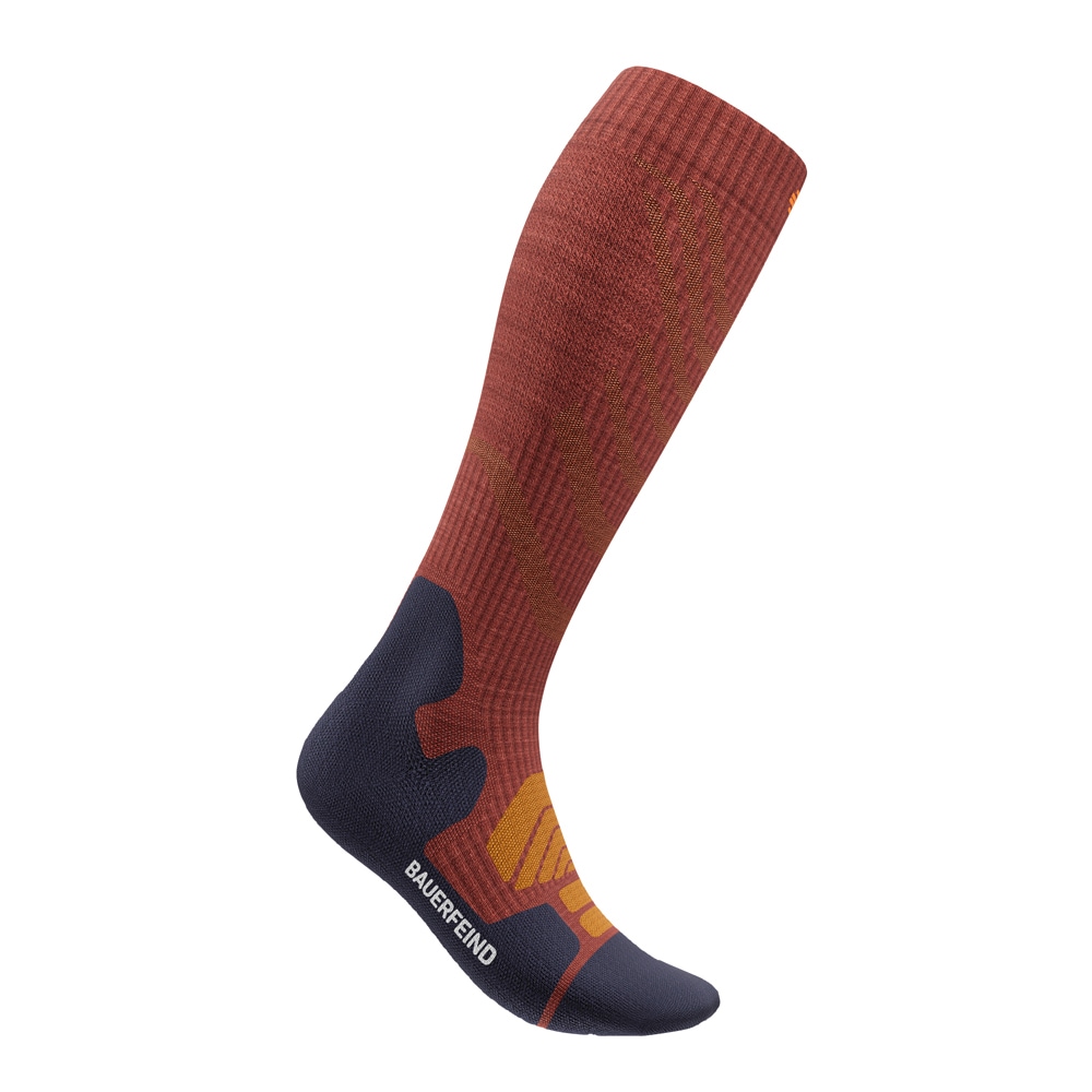 Bauerfeind Sportsocken "OUTDOOR MERINO COMPRESSION SOCKS" mit hohem Anteil an Merinowolle