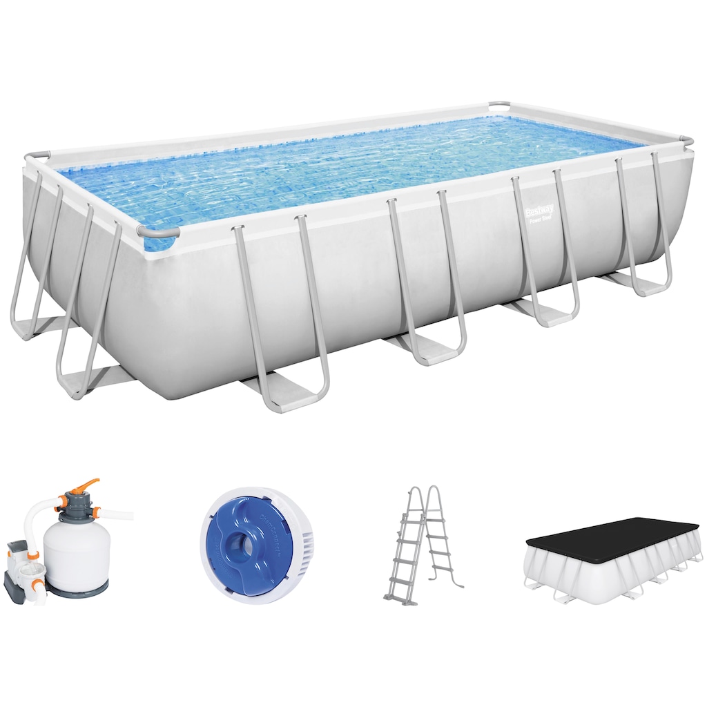 Bestway Framepool »PSteelPool 549x274x122«, (5 tlg.)