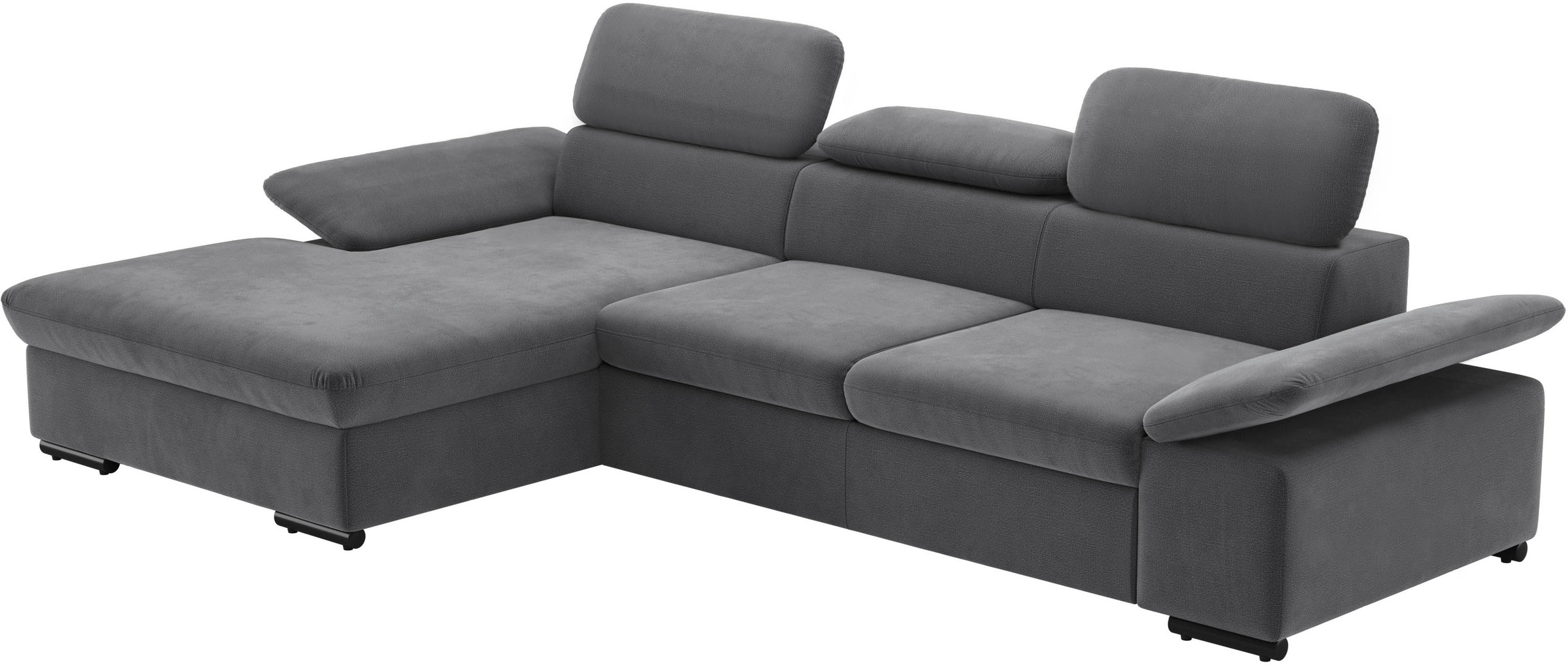 sit&more Ecksofa »Alcudia L-Form«, wahlweise mit Bettfunktion