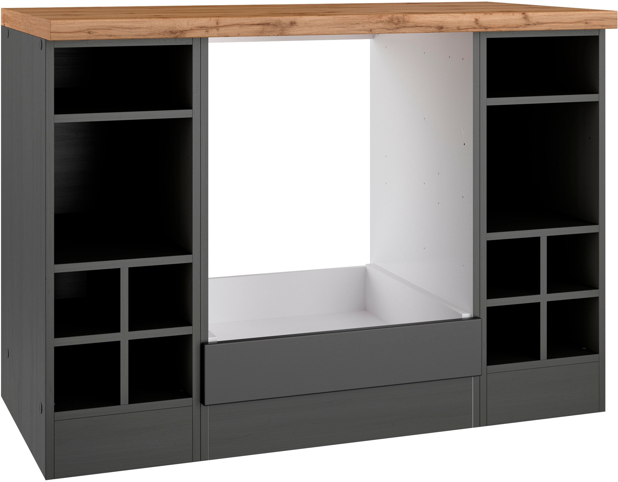 Kochstation Herdumbauschrank 