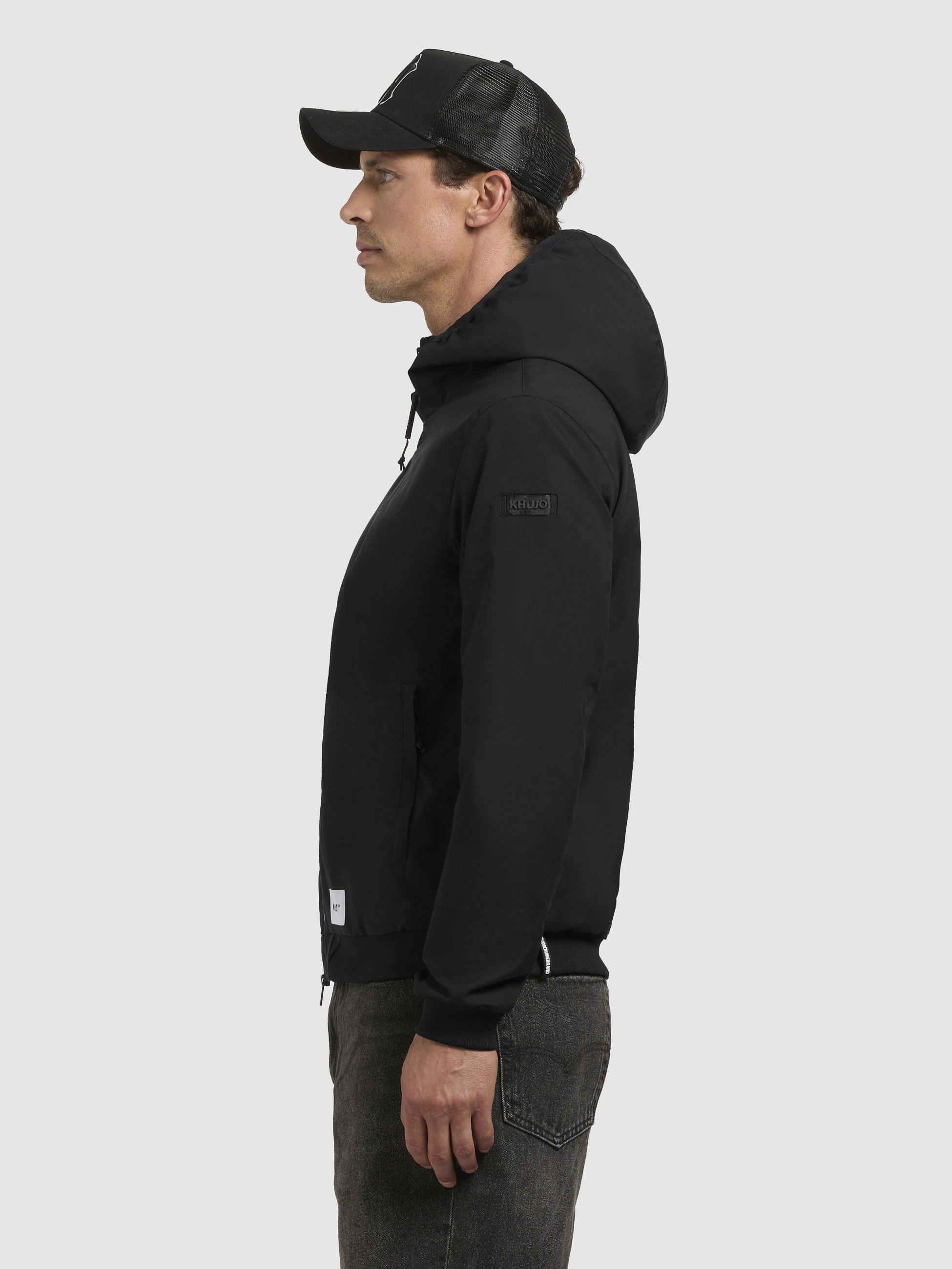 khujo Anorak »LARM«, mit Kapuze