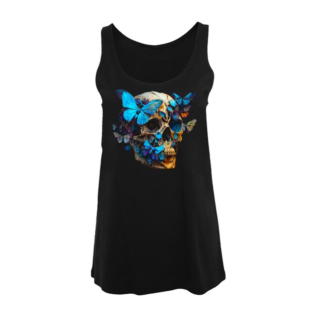 F4NT4STIC T-Shirt »Totenkopf Schmetterling«, Print für bestellen | BAUR