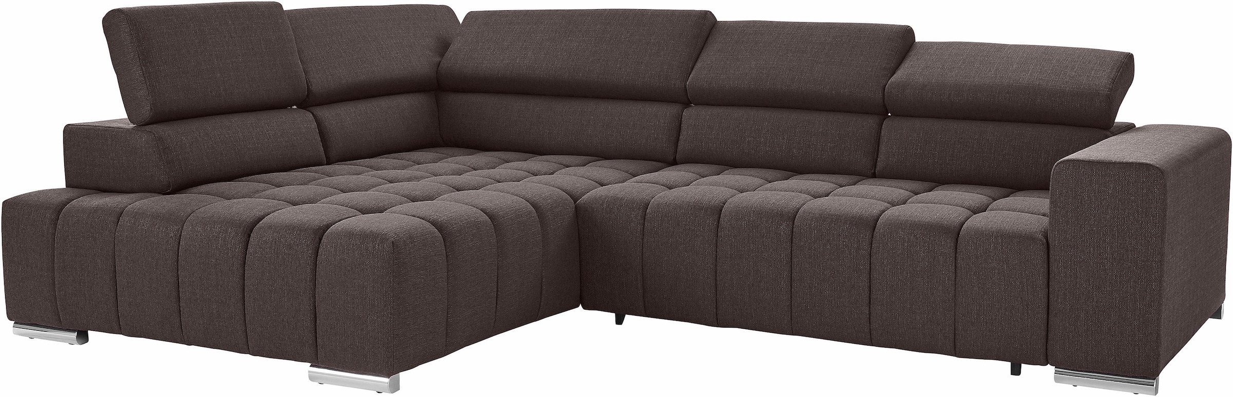 exxpo - sofa fashion Ecksofa »Elias aktuelle Kreuzsteppung ...