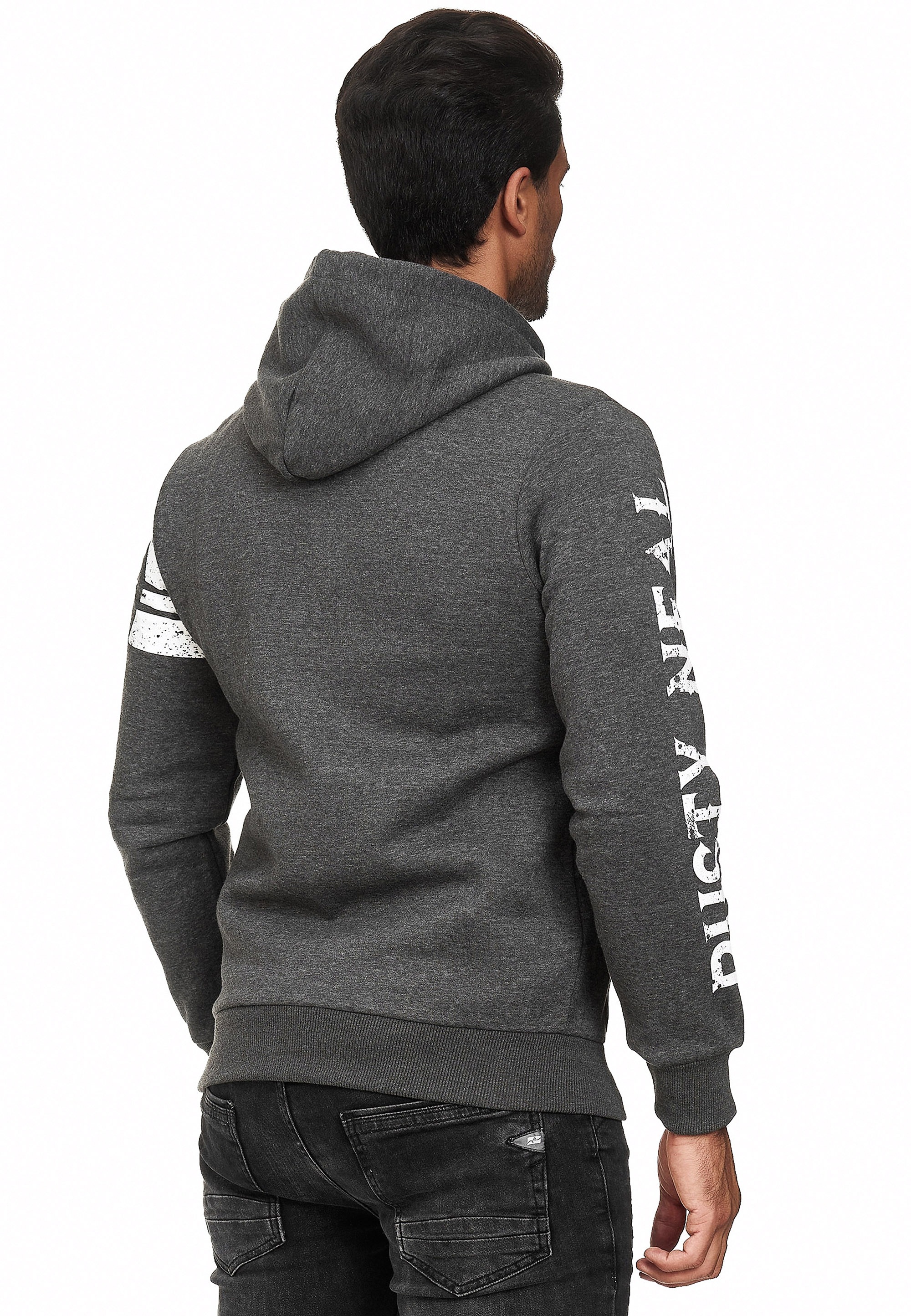 Rusty Neal Sweatjacke, mit coolen Printmotiven