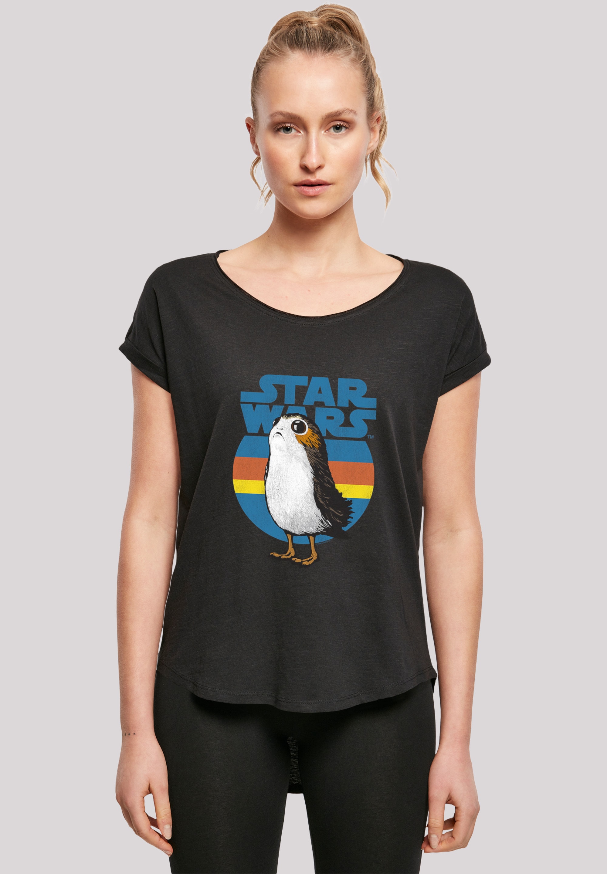 F4NT4STIC T-Shirt "Star Wars Last Jedi Porg", Print günstig online kaufen