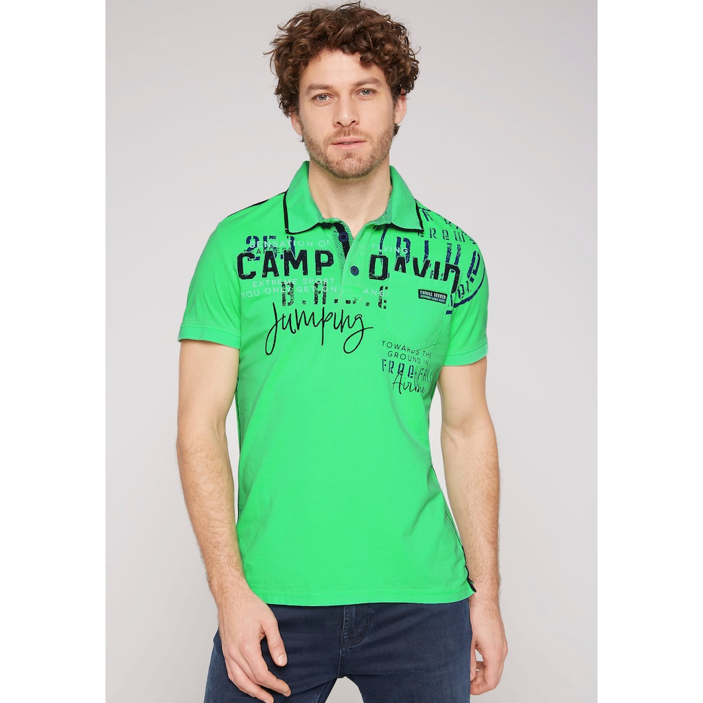 CAMP DAVID Poloshirt