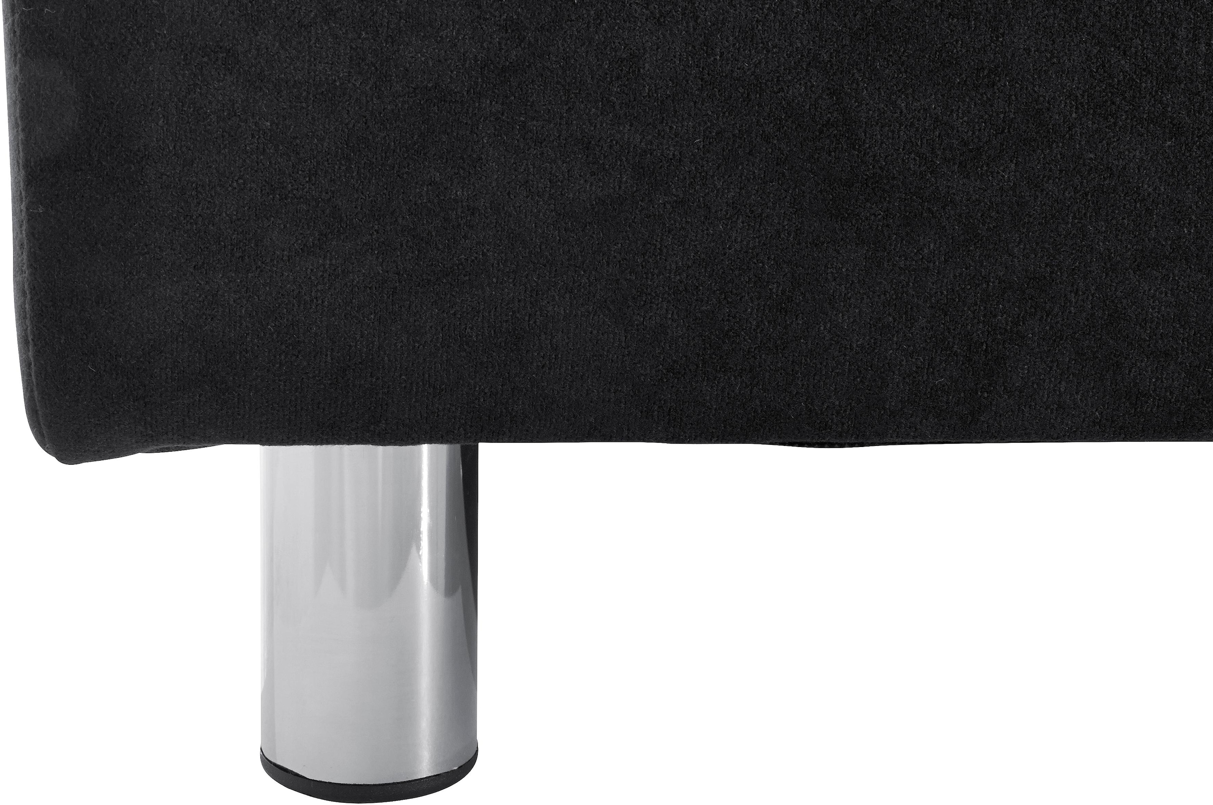 INOSIGN Ecksofa »Jamie, modern und elegant, Fußhöhe 9cm, L-Form,«, wahlweise mit Bettfunktion