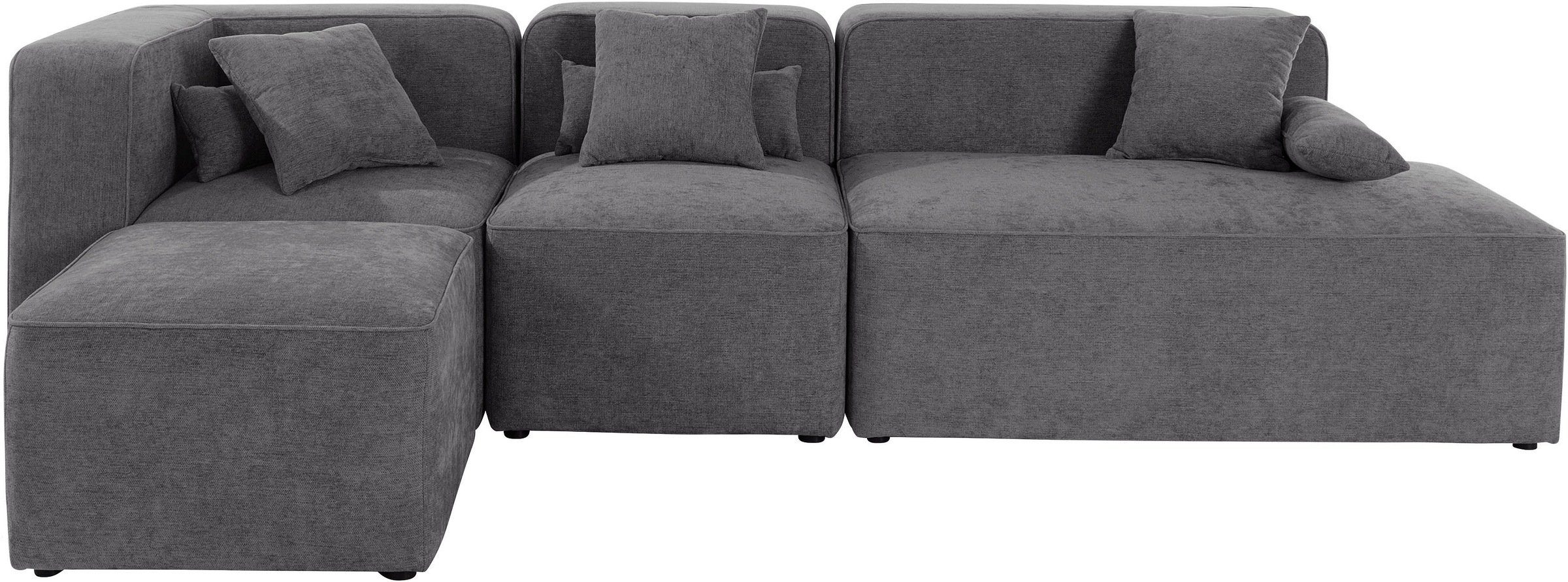 Home affaire Ecksofa "Sundstrup L-Form" Modulserie, individuelle Zusammenst günstig online kaufen