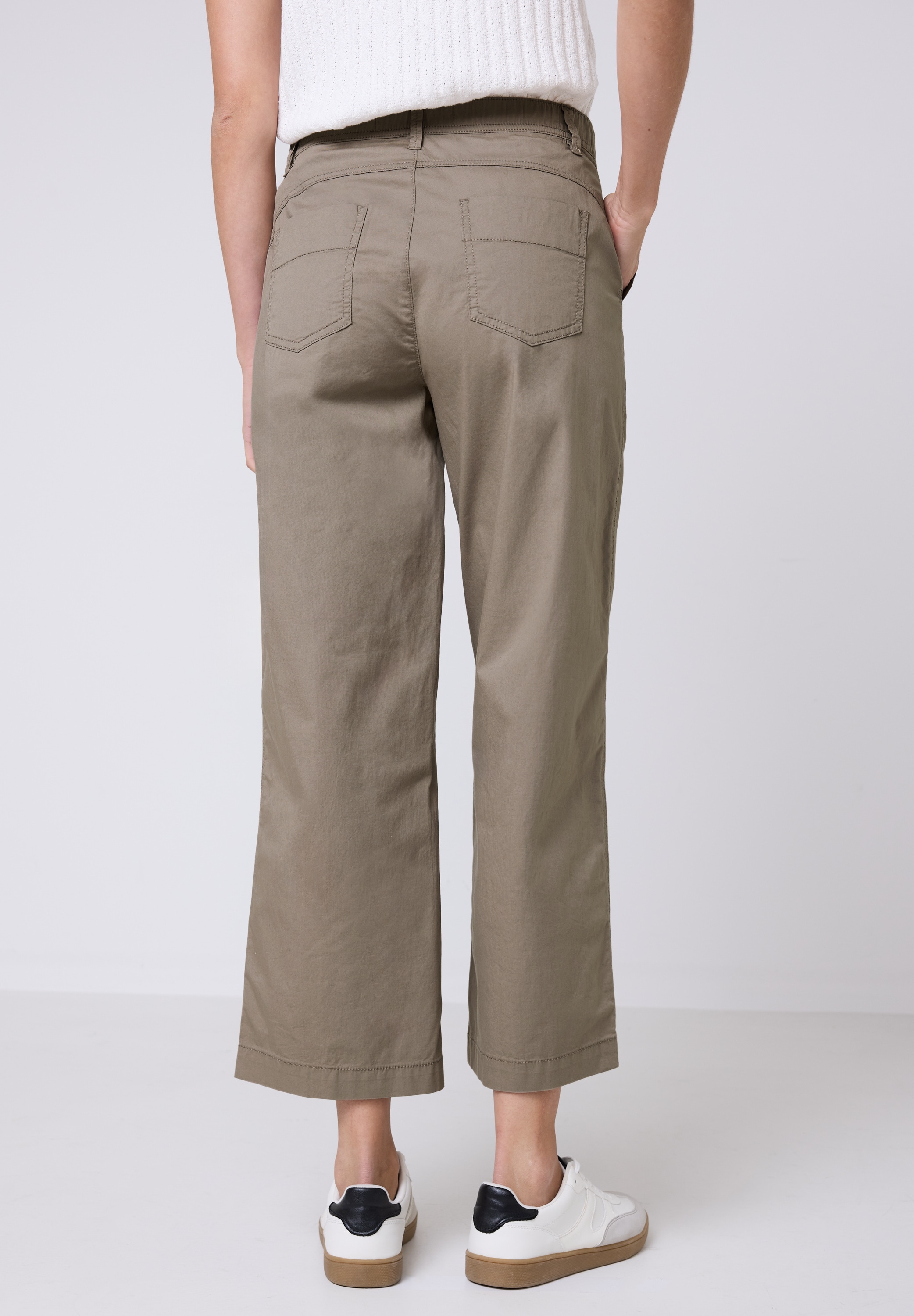 STREET ONE STUDIO Cargohose, aus Baumwolle mit Stretchanteil