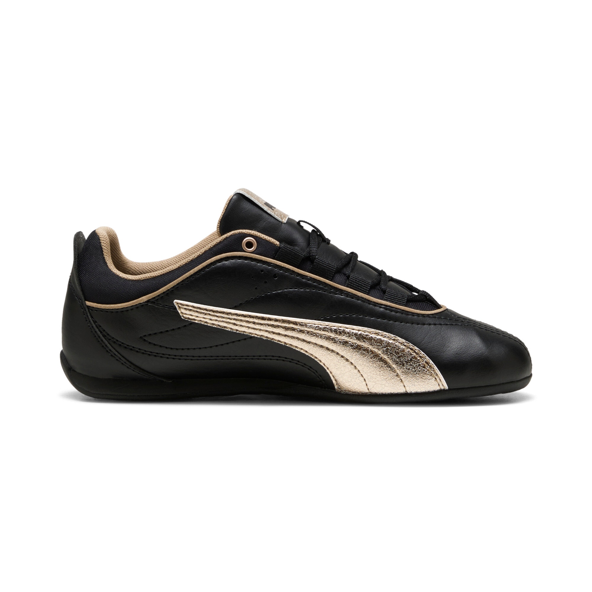 PUMA Sneaker »CATCH SOLEIL METALLIC WHISPER«  für sportlichen Look, mit Gummi-Laufsohle, mit Schnürung