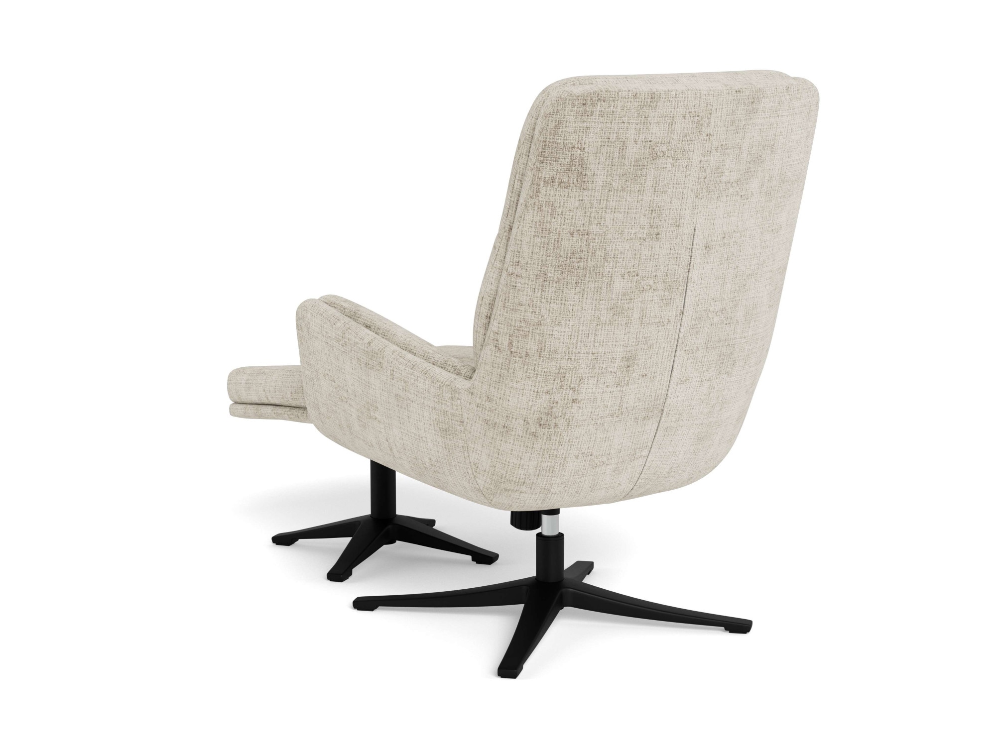 ACTONA GROUP Loungesessel »Sessel, Polsterstuhl« Recliner, beige, drehfunktion