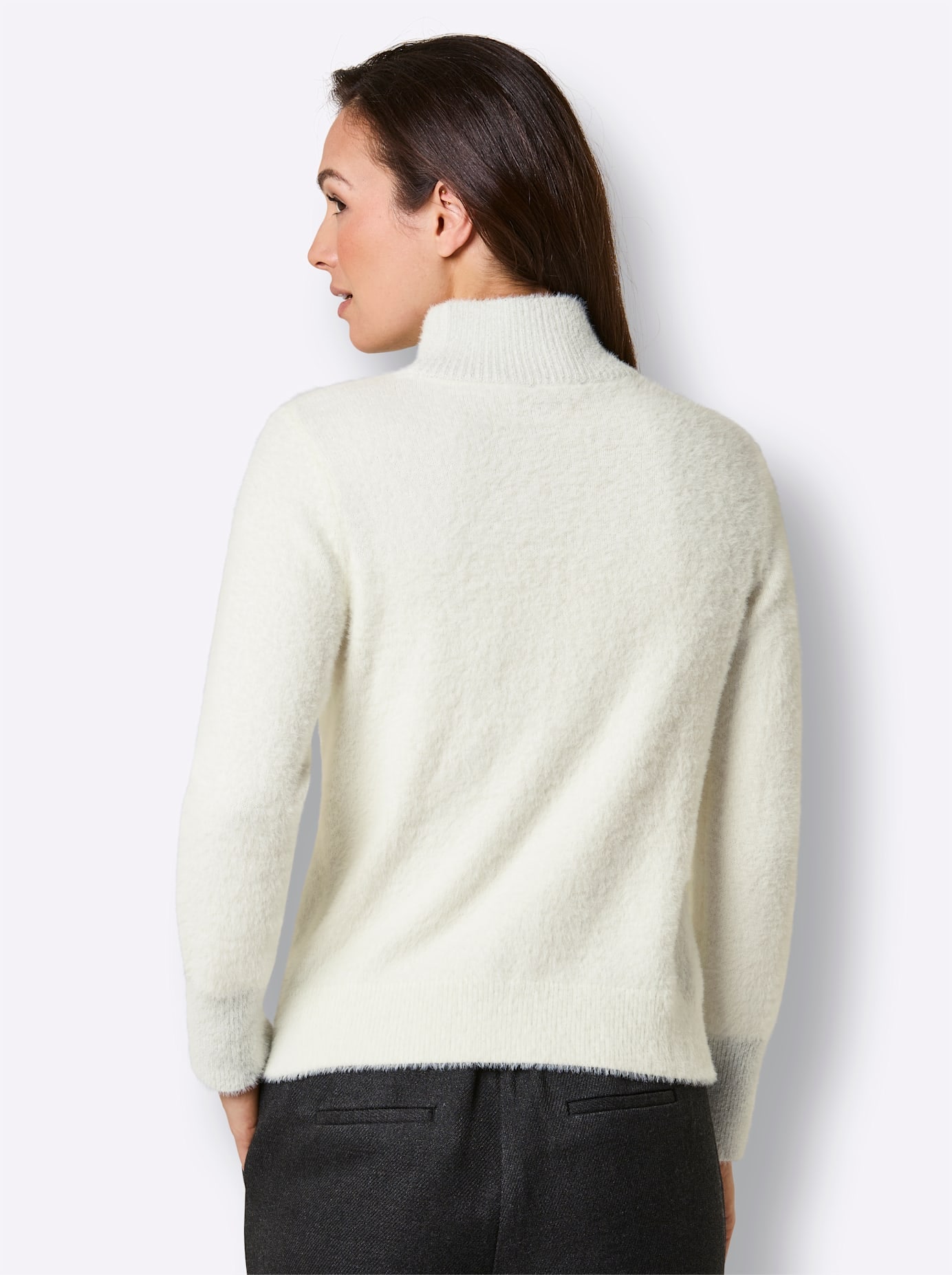 CREATION L PREMIUM Stehkragenpullover »Lyocell-Mix-Pullover«