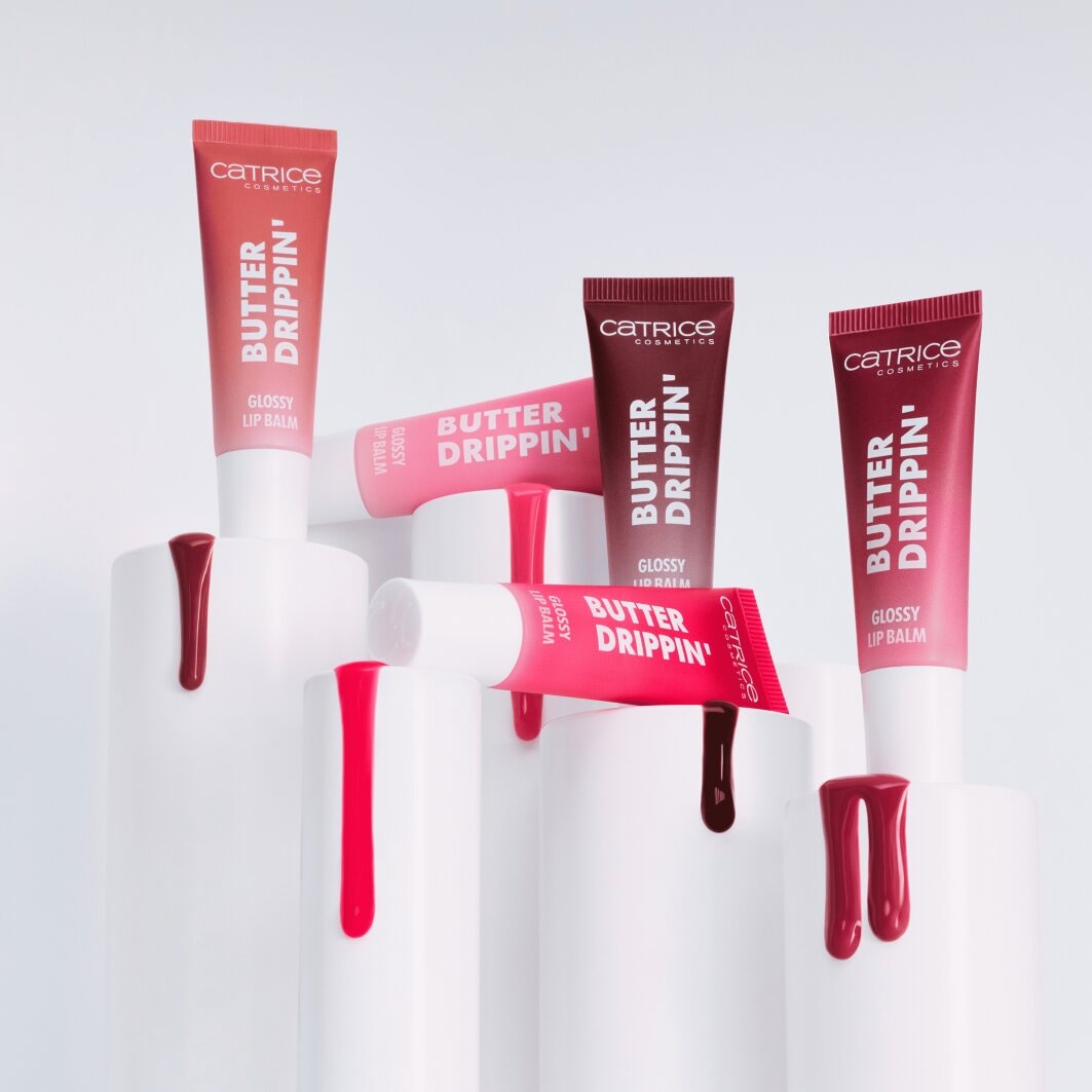 Catrice Lippenbalsam »Butter Drippin' Glossy Lip Balm«, (Set, 3 tlg.)