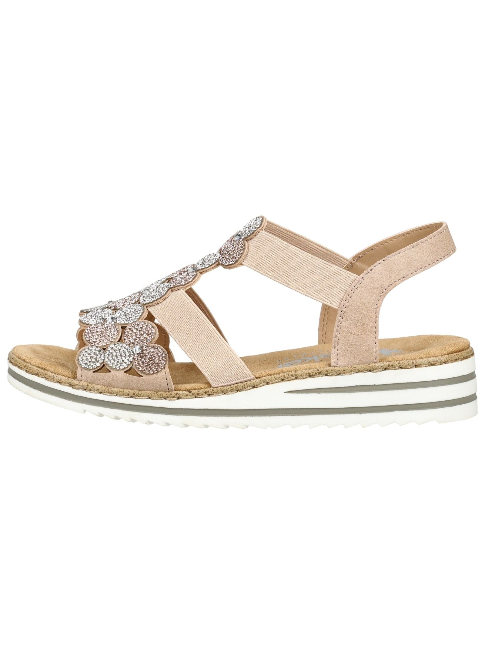 Rieker Keilsandalette »Rieker Sandalen Lederimitat«
