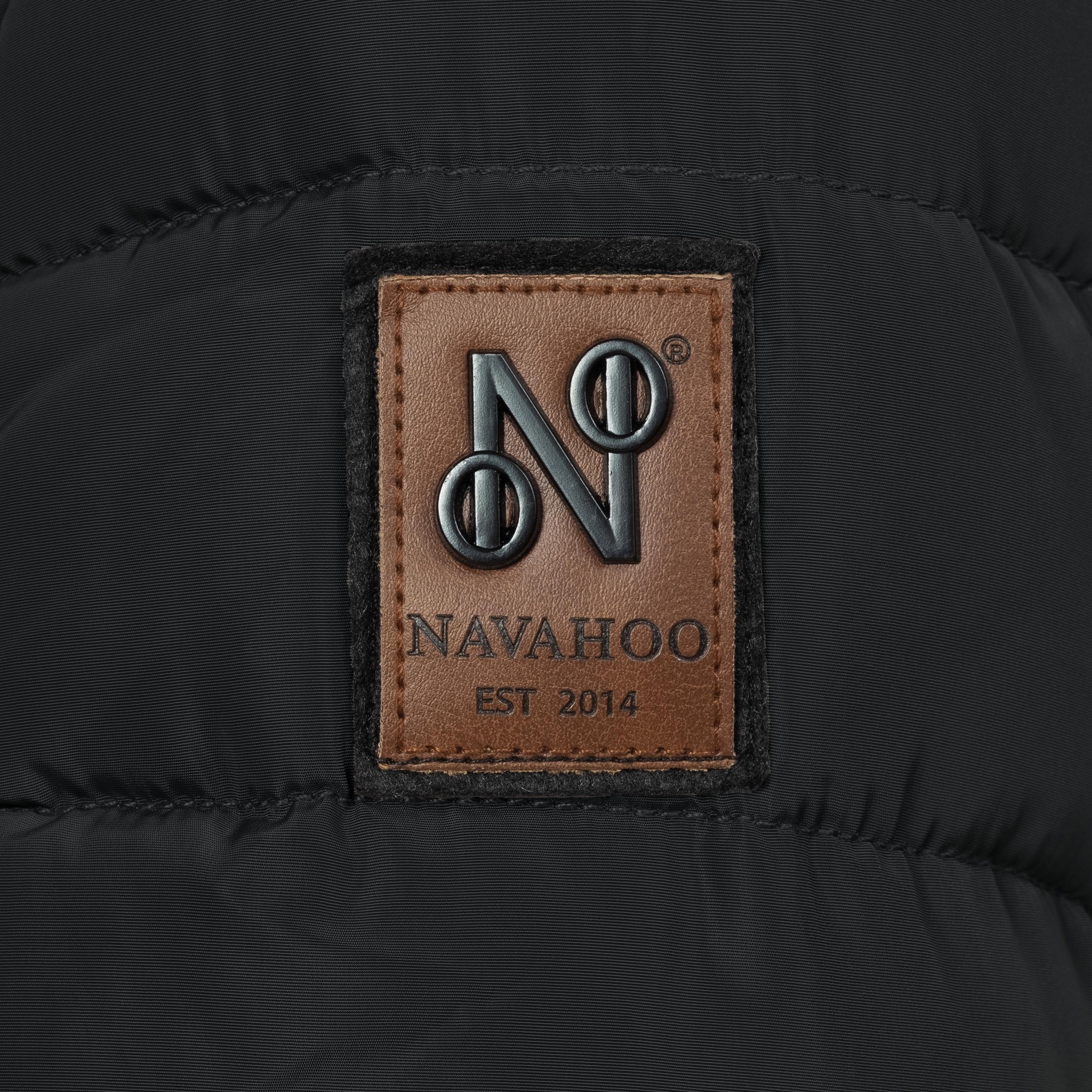 Navahoo Steppmantel »Paula«, stylischer Winter Parka m. edlem Fellimitat