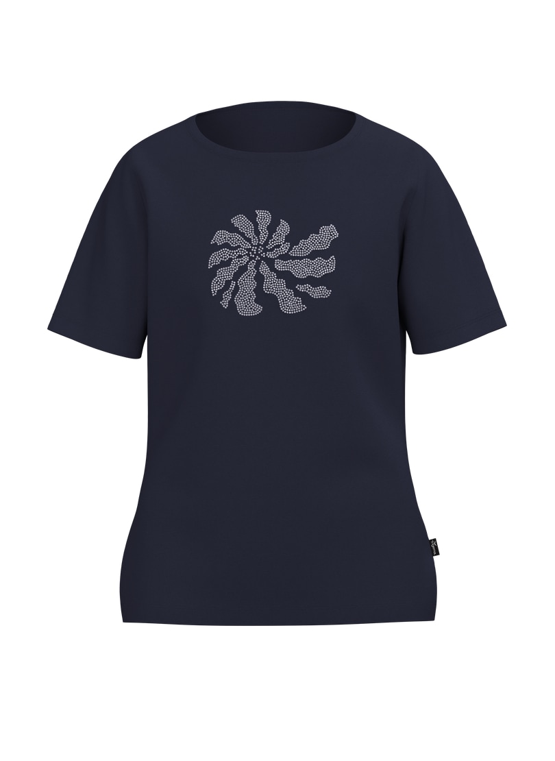 Trigema T-Shirt »TRIGEMA T Shirt mit Strass Motiv "Schnecke"« 1
