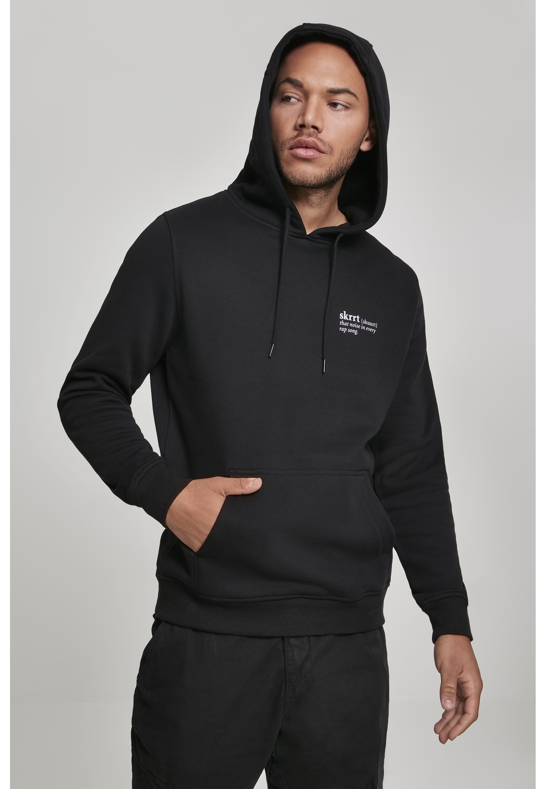 MisterTee Rundhalspullover »MisterTee Herren That Noise Hoody« 1 Stk.