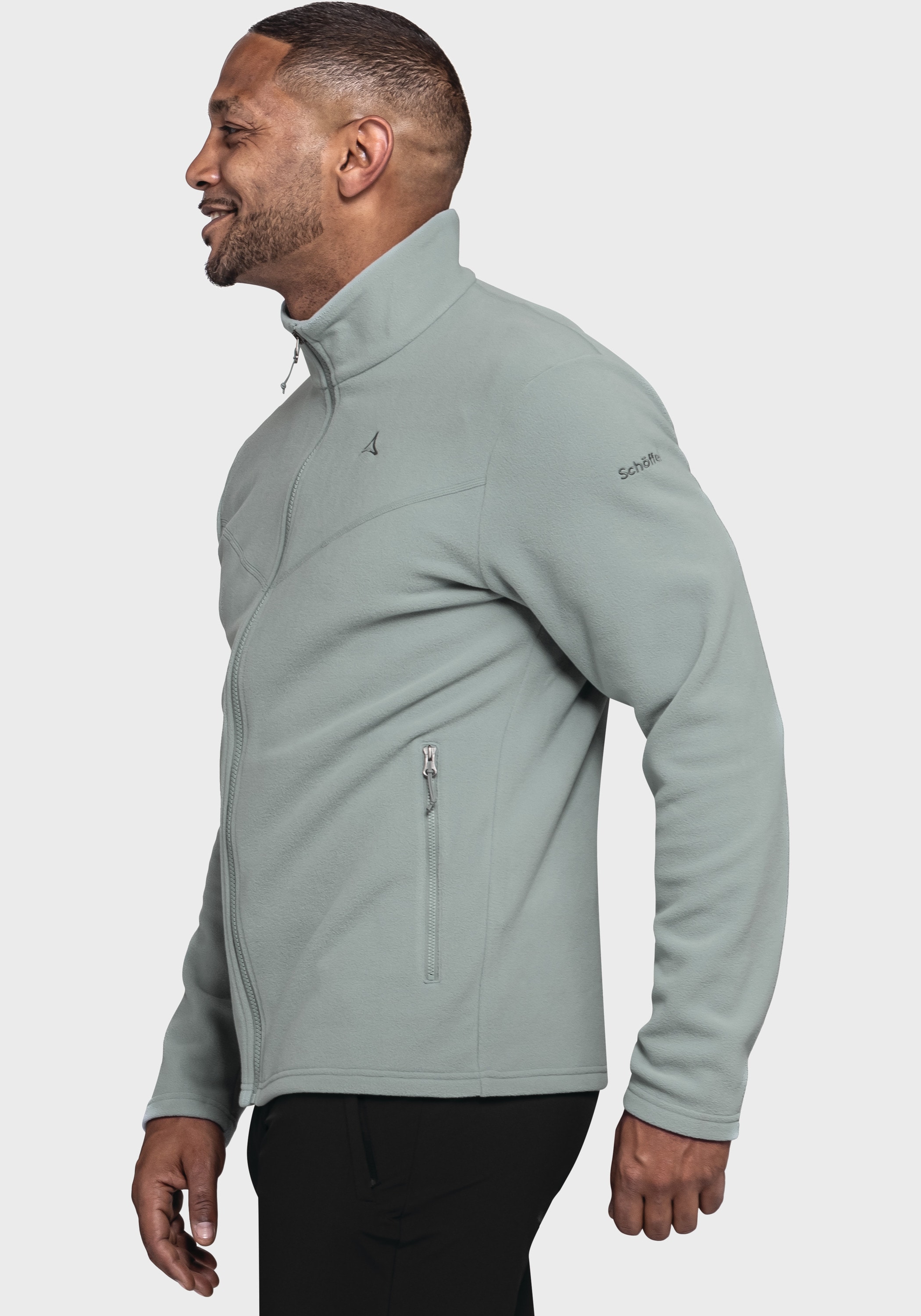 Schöffel Fleecejacke »Hiking Fleece Jk Style Qutang MNS«, ohne Kapuze