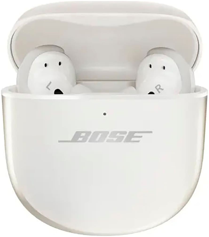 Bose wireless Kopfhörer »QuietComfort Ultra Earbuds mit 3 Modi«, Bluetooth, Active Noise Cancelling (ANC)-Freisprechfunktion-integrierte Steuerung für Anrufe und Musik-True Wireless-Hi-Res, hoher Tragekomfort mit dem Fit Kit, Personalisierung