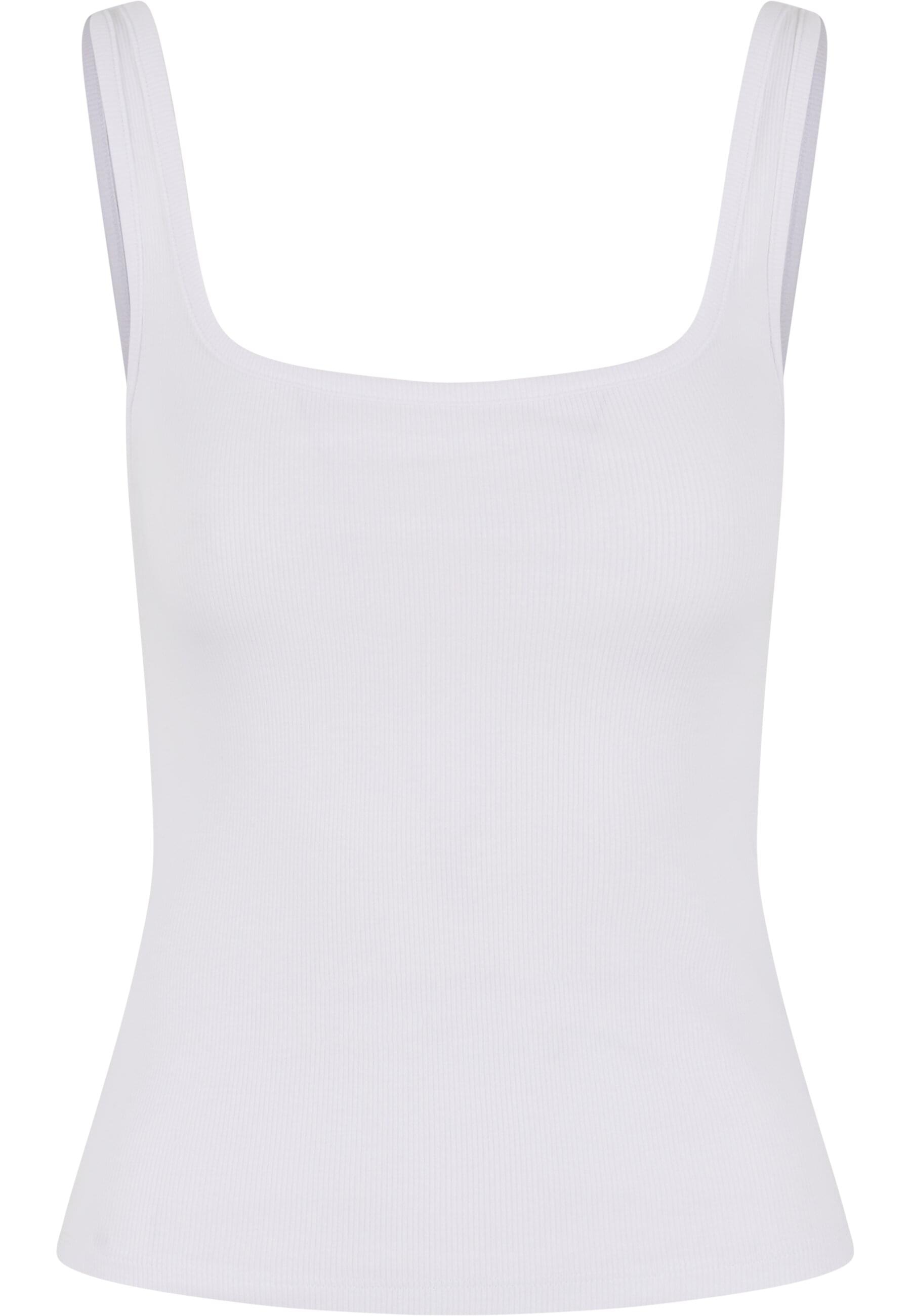URBAN CLASSICS Muskelshirt "Urban Classics Ladies Wide Neck Rib Top 2-Pack" günstig online kaufen
