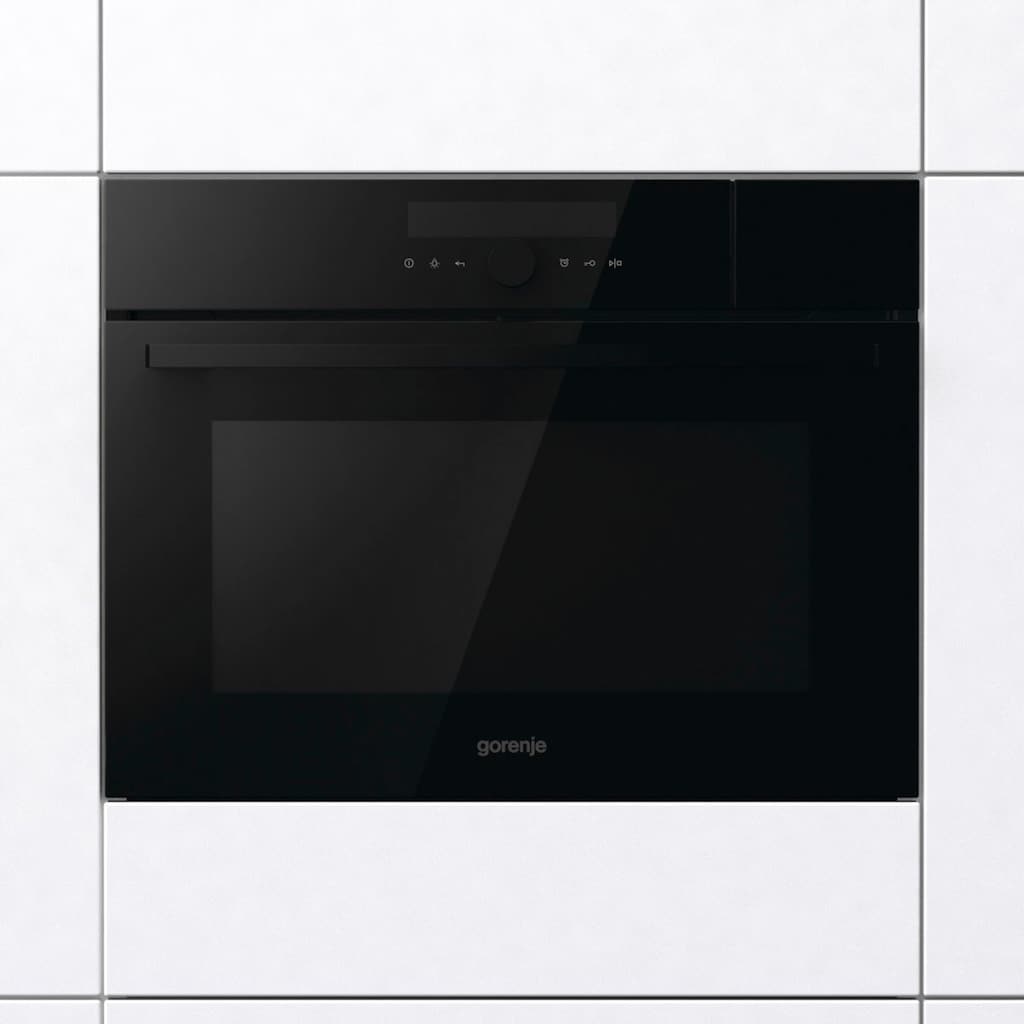 GORENJE Backofen mit Mikrowelle »BCMS 598 S19BG«, BCMS 598 S19BG, Aqua-Reinigungsfunktion