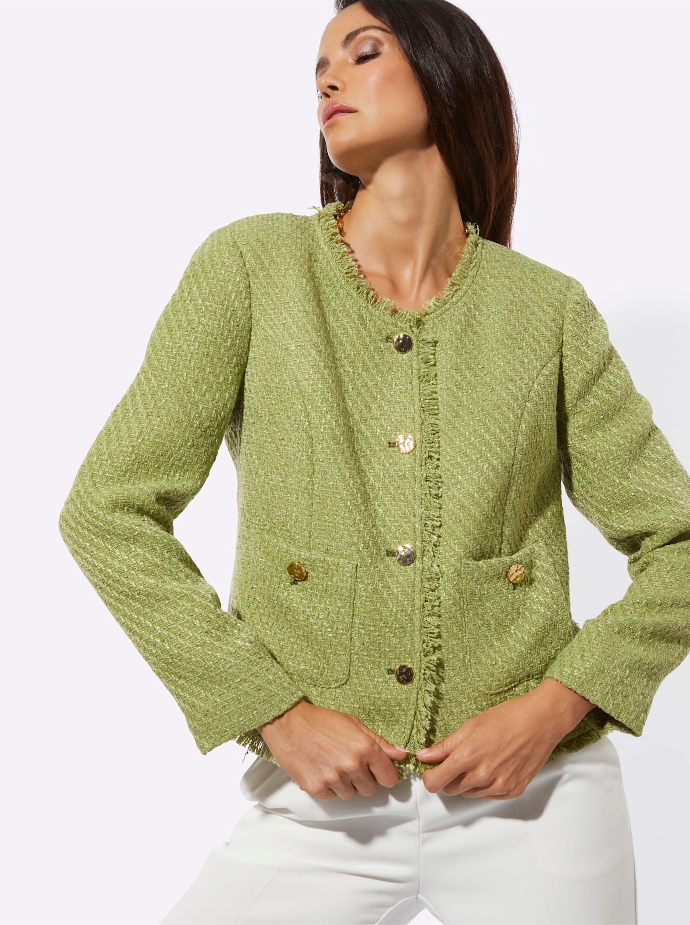 creation L Jackenblazer »Bouclé-Blazer«