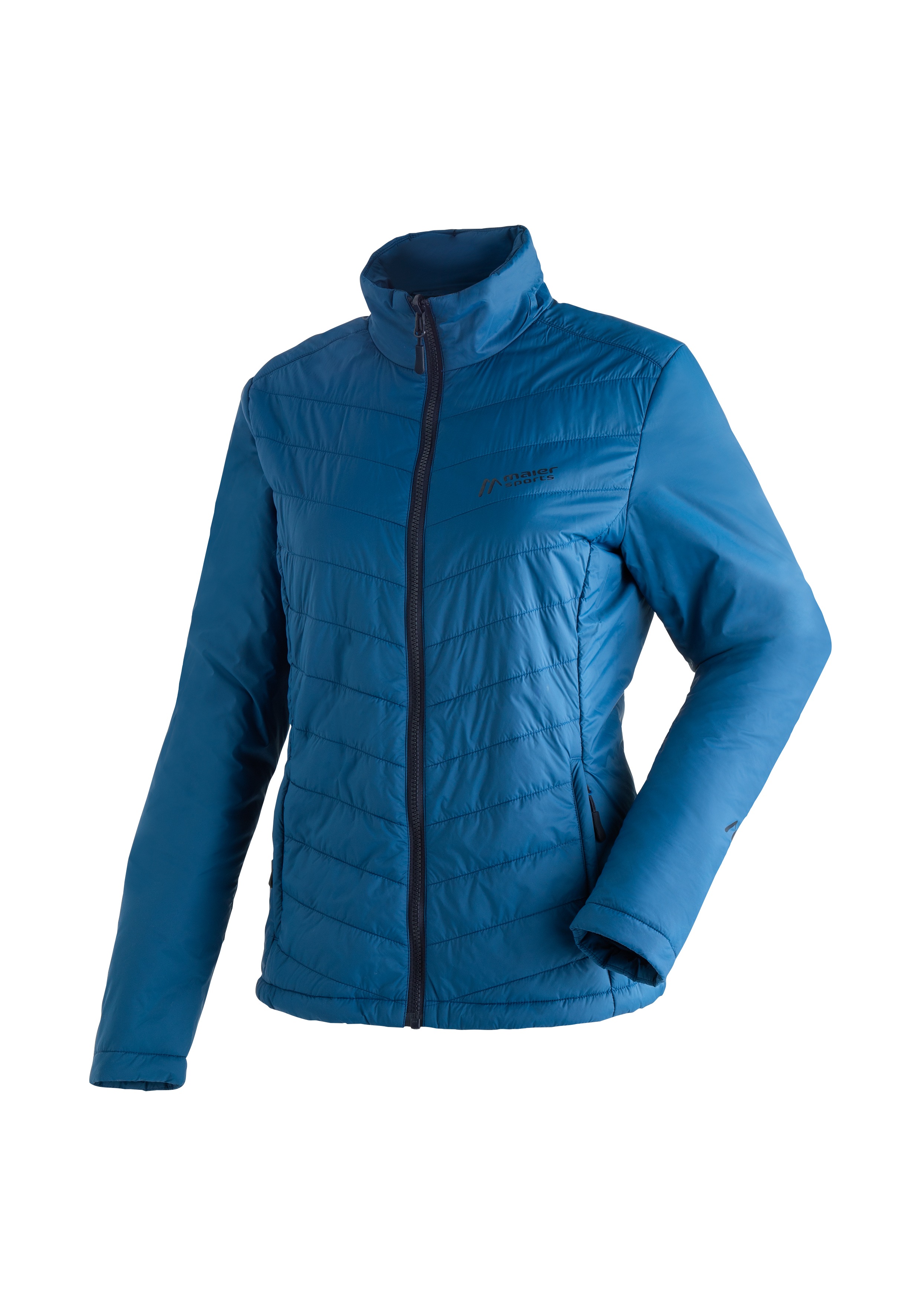 Thumbnail - Maier Sports Outdoorjacke "Ribut Long W", Damen Wanderjacke, atmungsaktiv und wasserdicht, Regenjacke mit Kapuze