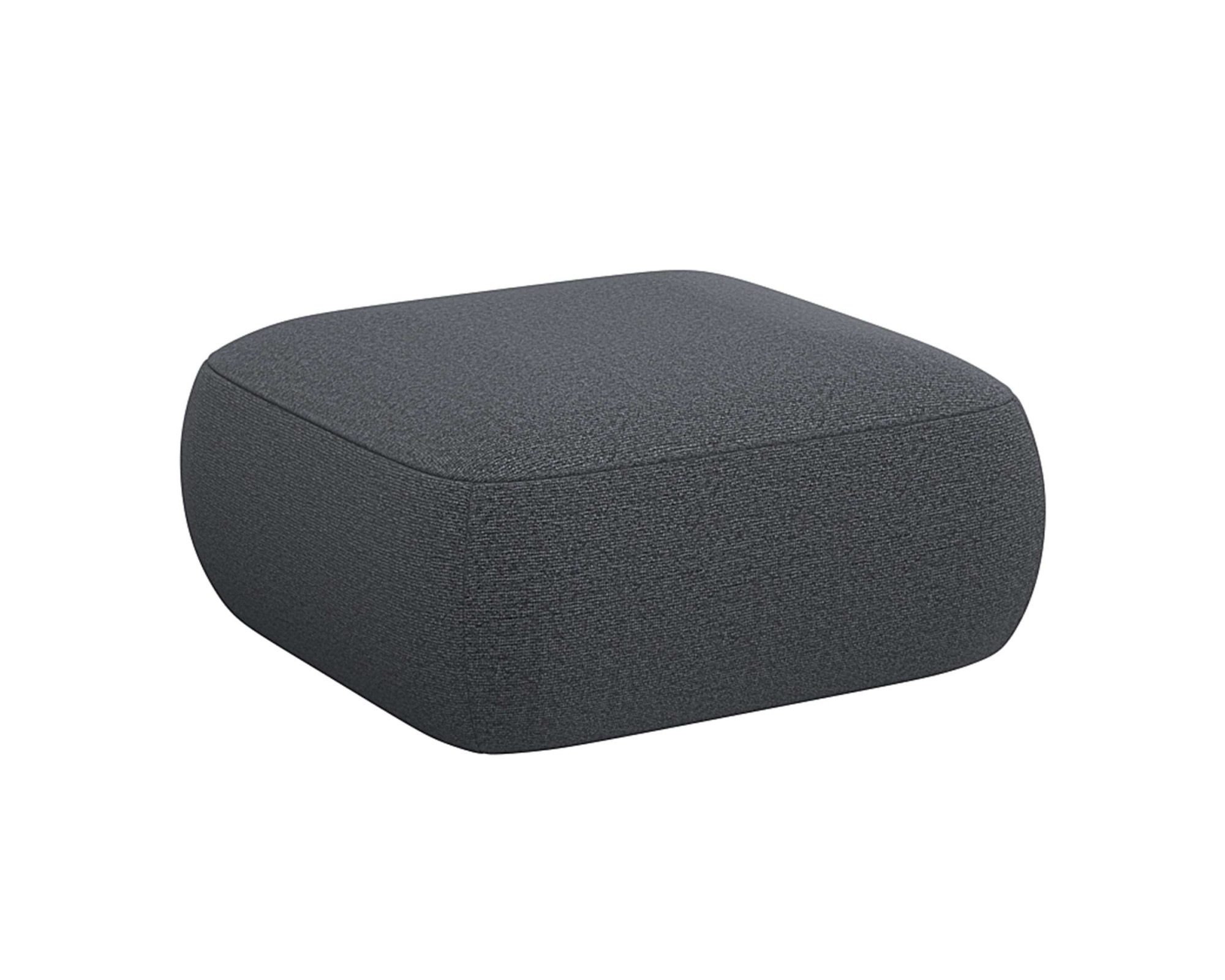 FLEXLUX Pouf "Torino, rund, bodennah, Sitzhocker, Polsterhocker" Modernes, günstig online kaufen