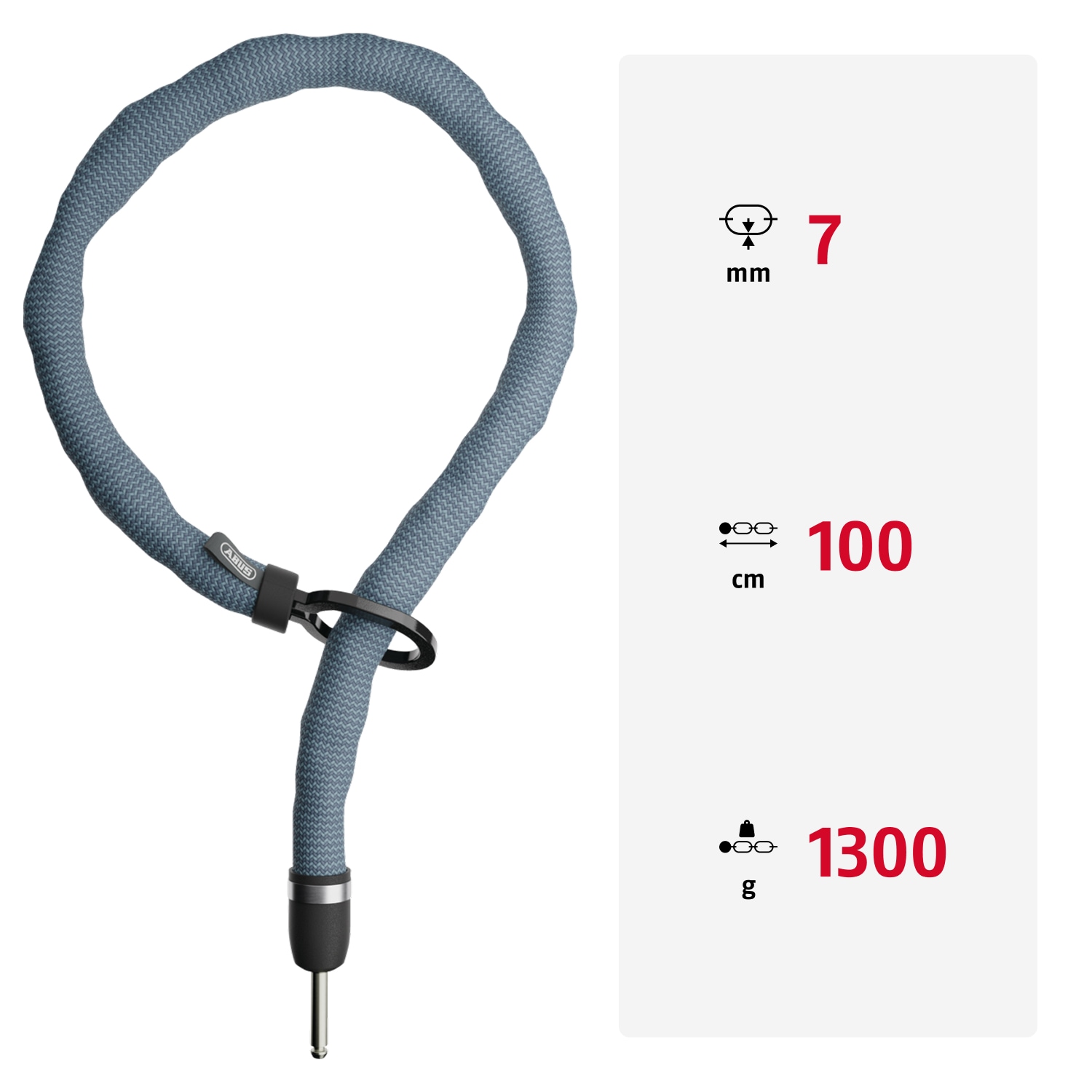 ABUS Kettenschloss »ACH SUPERIOR 7KS«