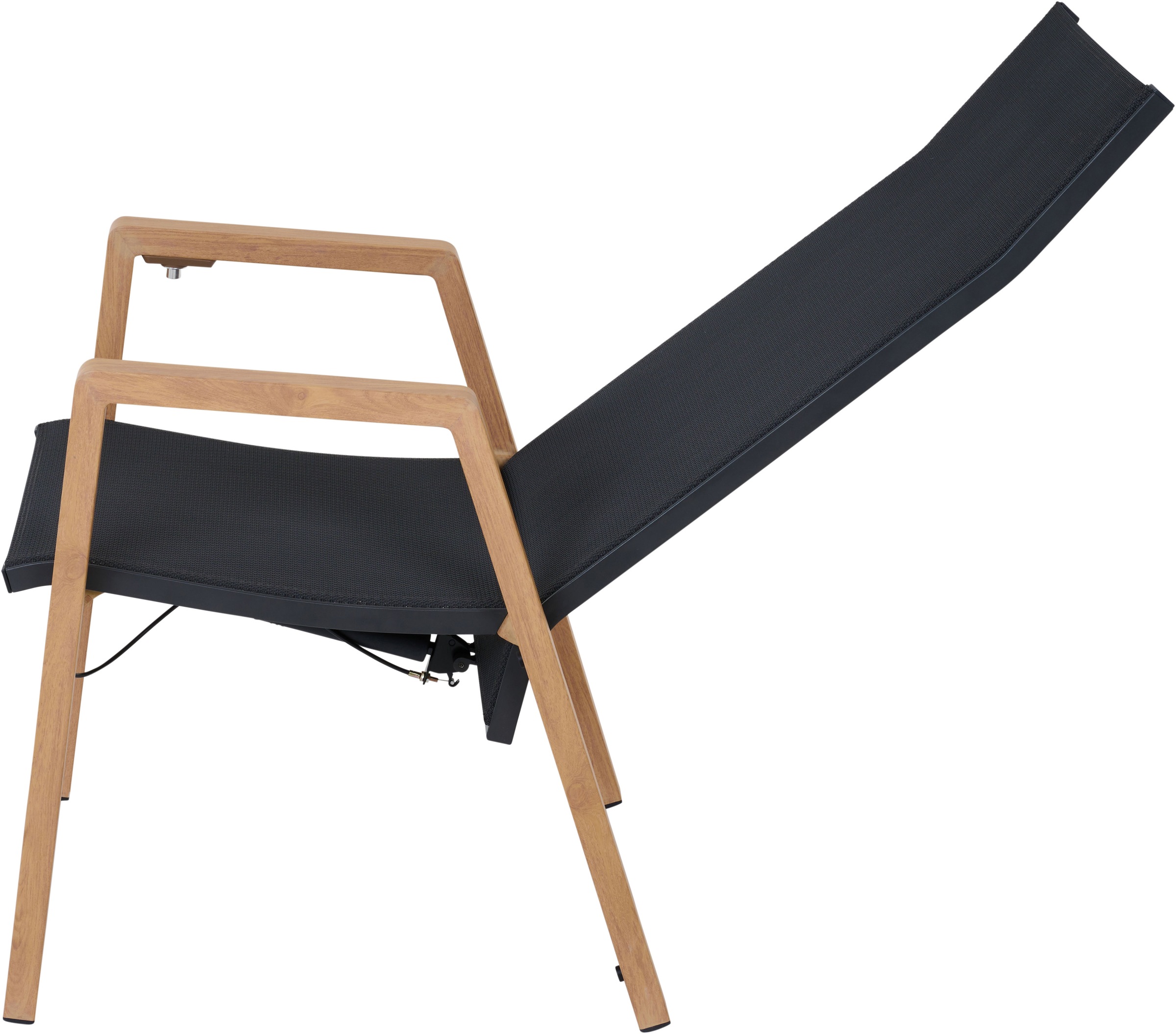 Siena Garden Gartensessel »CATANIA Move Sessel« Aluminiumgestell in teaklook, Ranotex® Bezug