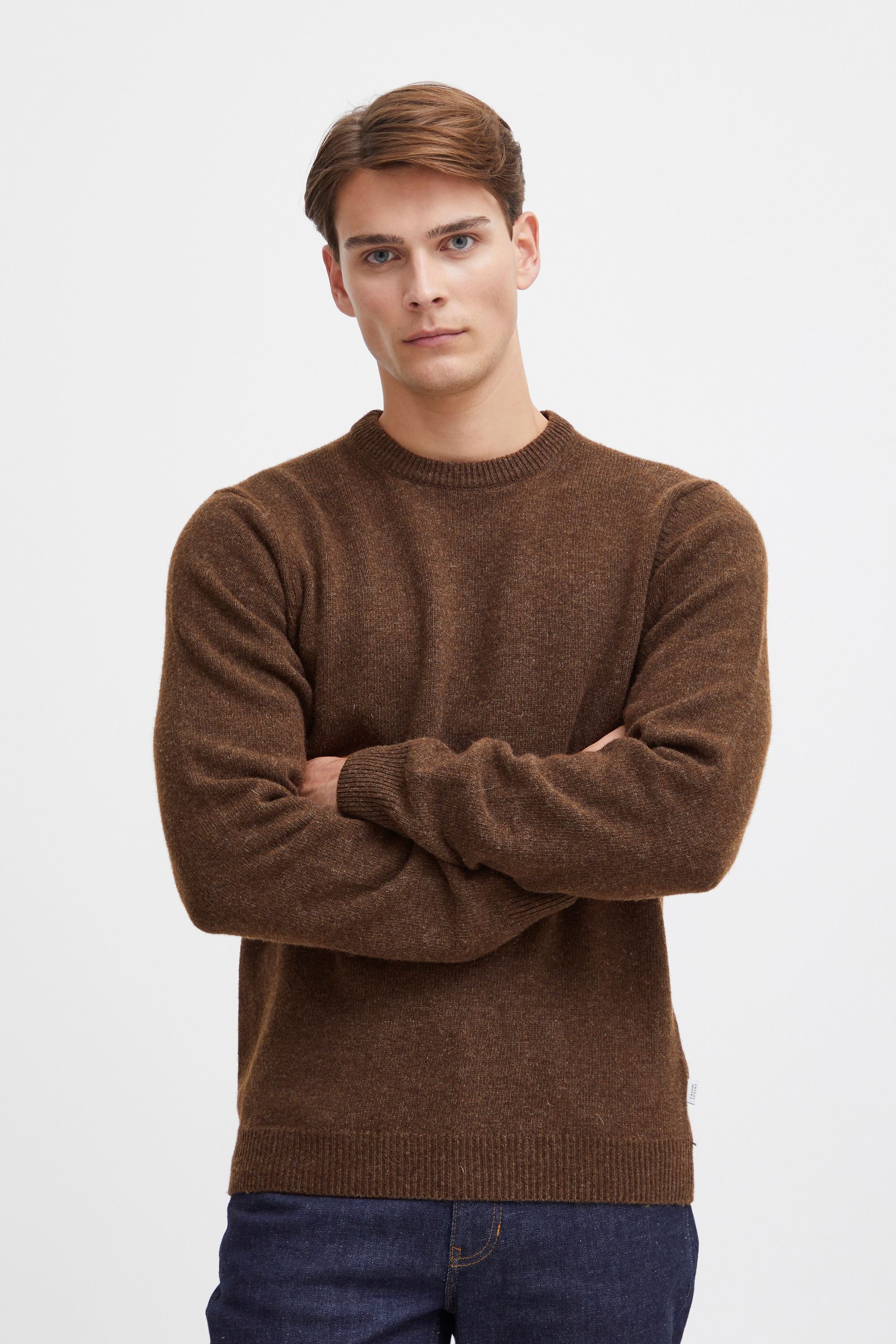 Casual Friday Strickfleece-Pullover »Strickpullover CFKarl«