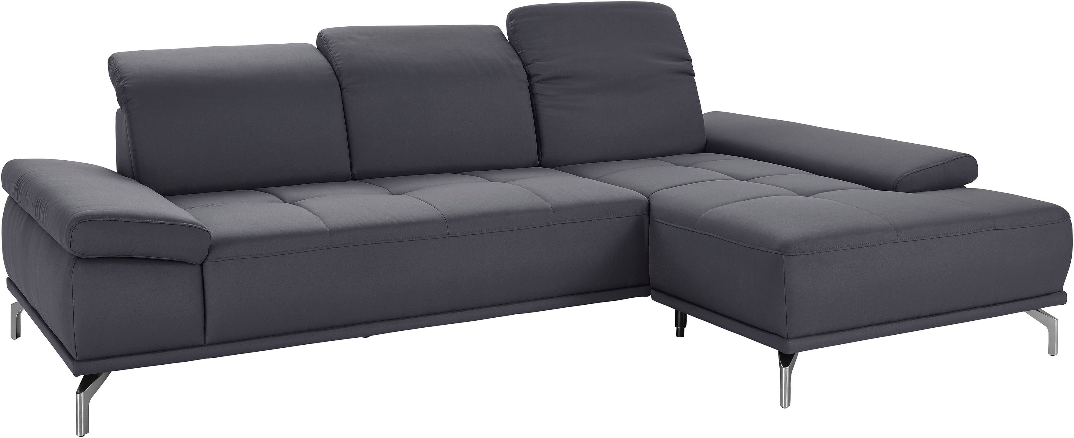 Thumbnail - Places of Style Ecksofa "Caluna", Inkl.Sitztiefenverstellung, wahlweise mit Kopf- und Armteilverstellung