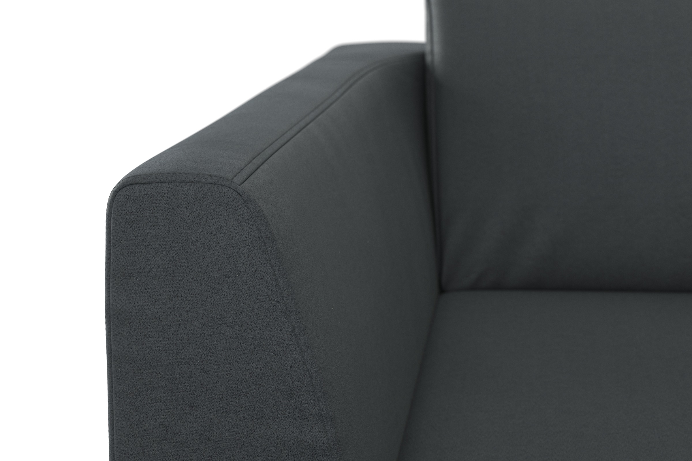 sit&more Wohnlandschaft »Lindholm U-Form«, mit Sitztiefenverstellung und Federkern