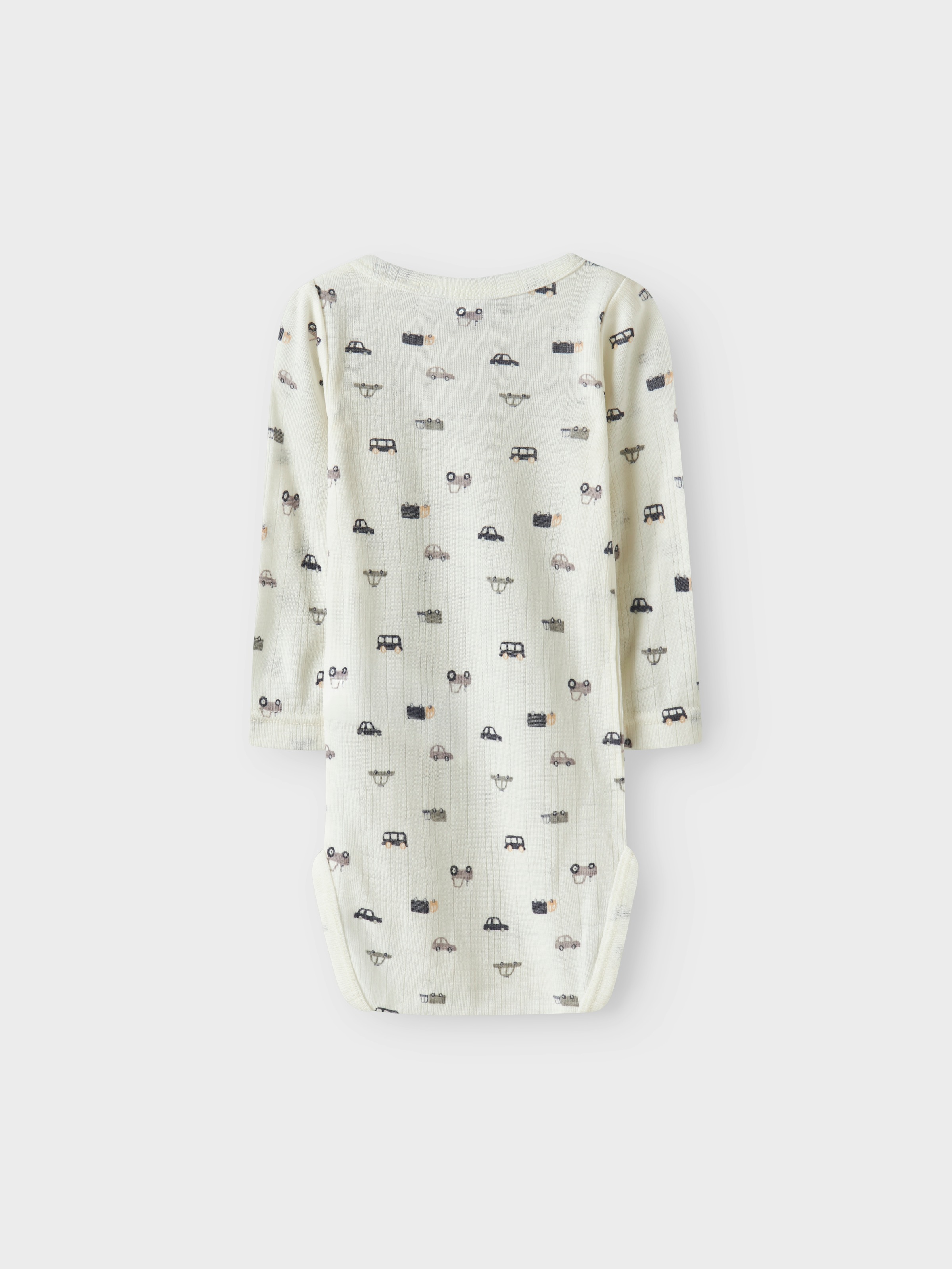 Name It Langarmbody »NBMWANG WOOL NEEDLE LS BODY NOOS«, aus reiner Merinowolle