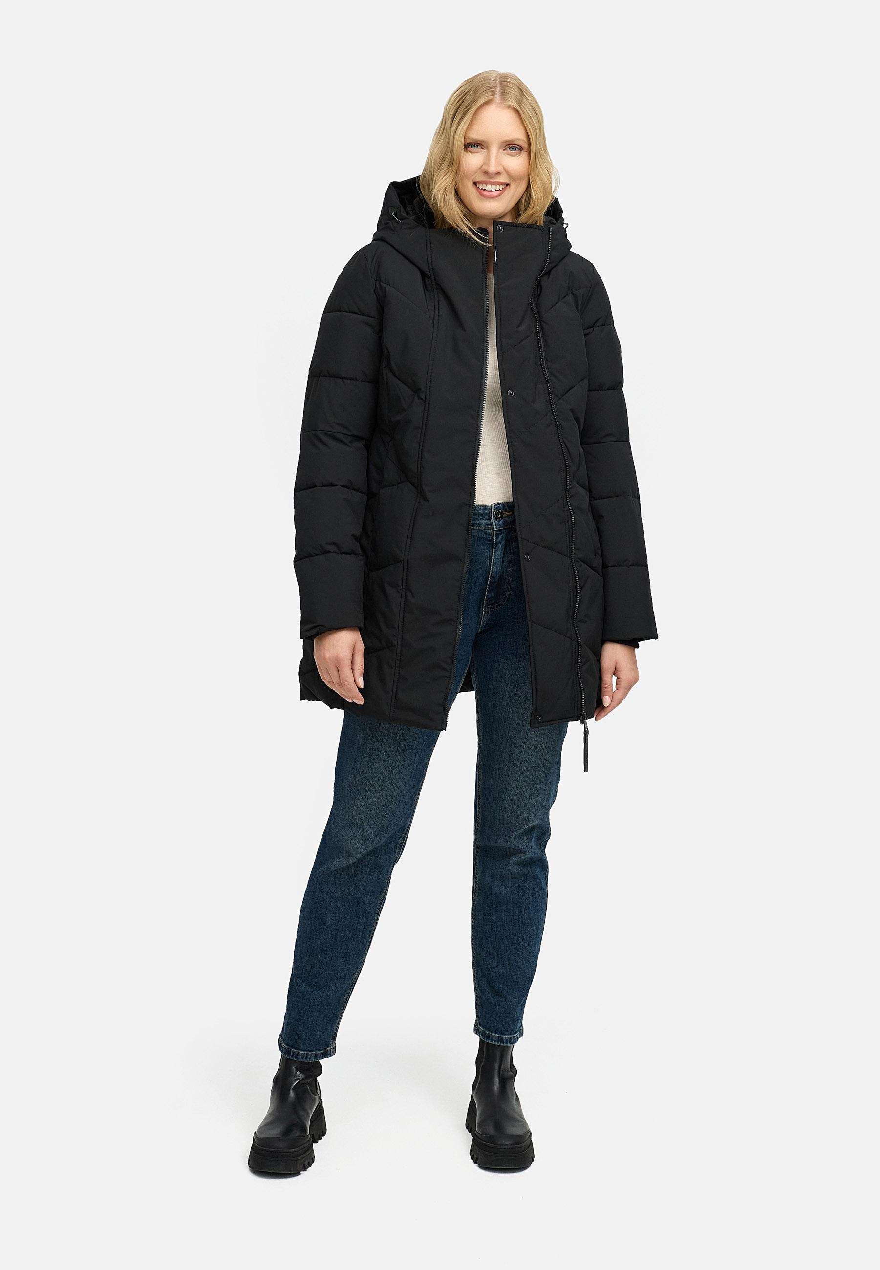 Ragwear Steppmantel »Pevilla YOUMODO« Wasserdichter Damen Winter gesteppter Kurzmantel