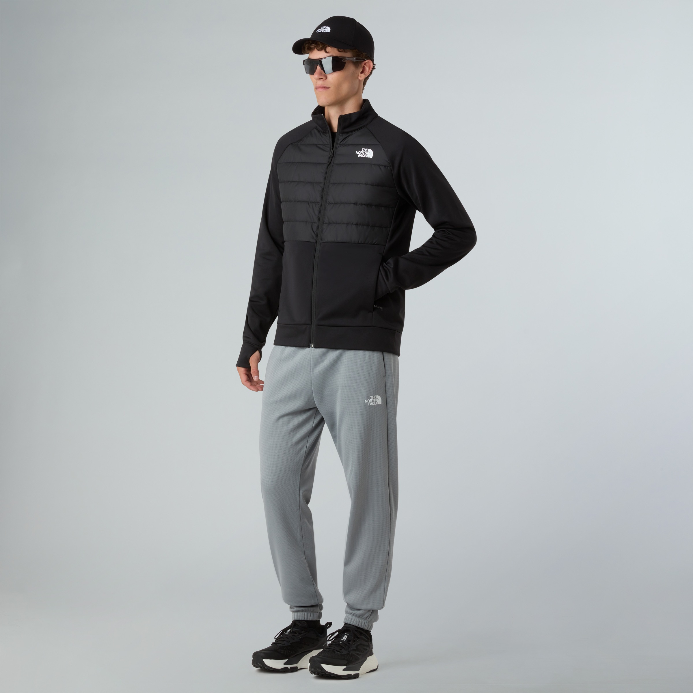 The North Face Fleecejacke »M REAXION 2.0 FLEECE HYBRID FULL ZIP JAC«, (1 St.)