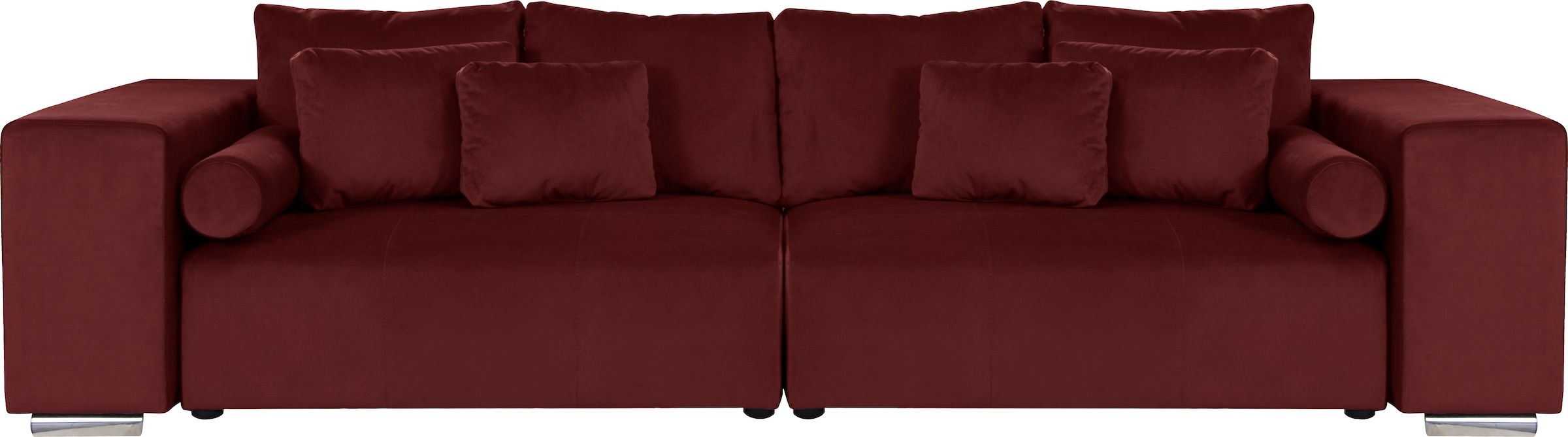 INOSIGN Big-Sofa "Aliya", incl. Bettfunktion und Bettkasten, Breite 290 cm,incl. Zierkissen