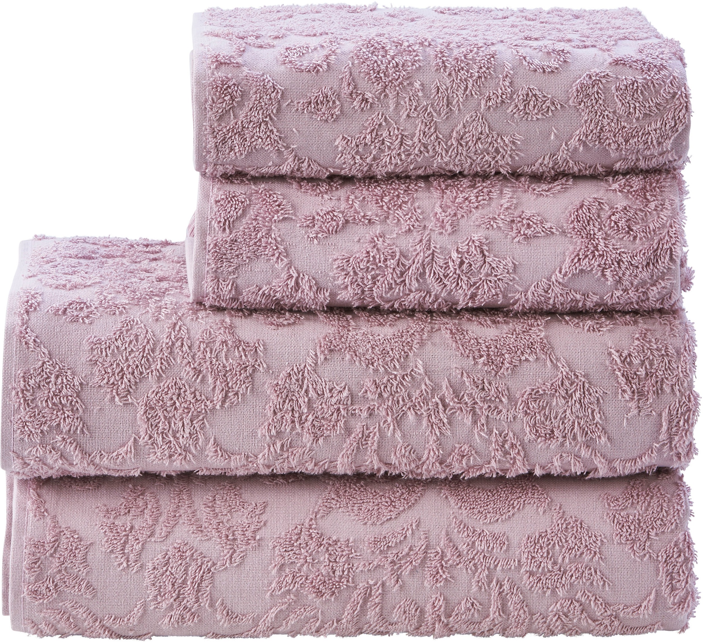 done. Handtuch Set "Provence Ornaments" Uni-Farben, Ornamente, mit Fransen günstig online kaufen