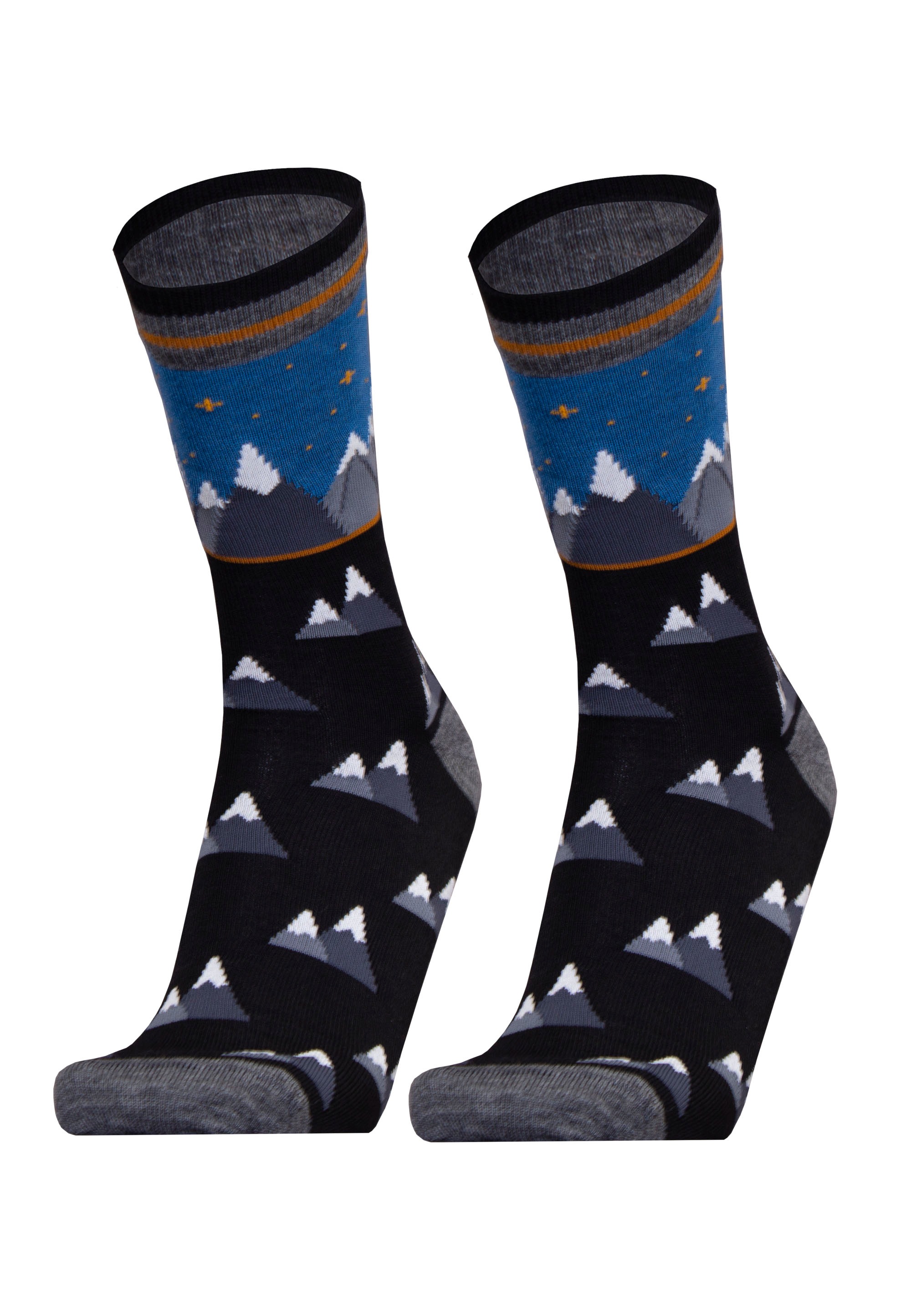 UphillSport Socken »MOUNTAINS 2er Pack«, (2 Paar), in atmungsaktiver Qualität