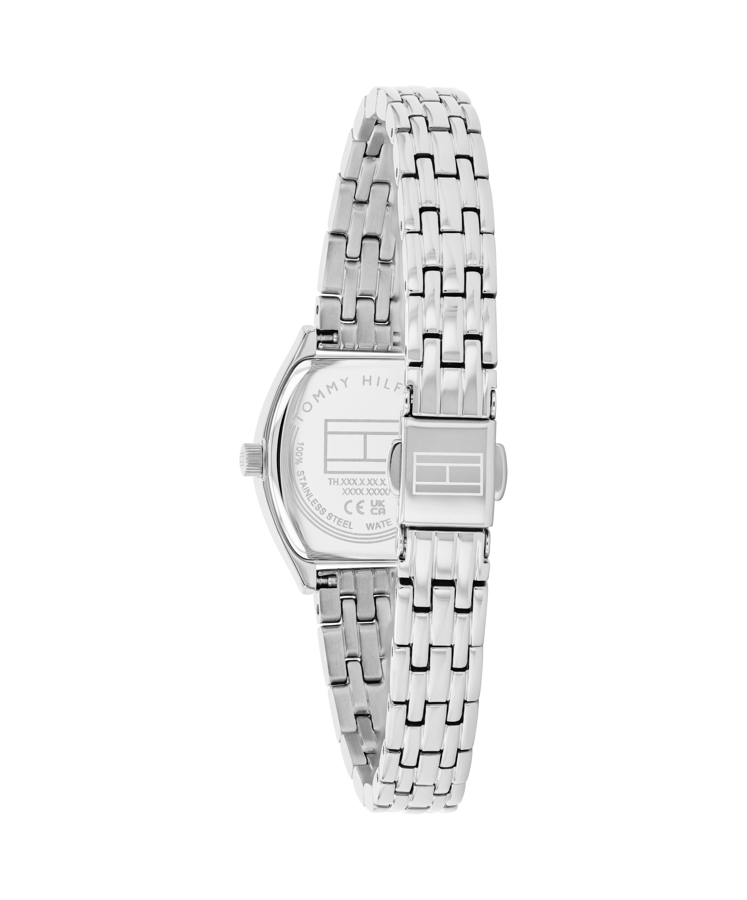 Quarzuhr TOMMY HILFIGER "NORAH", edelstahlfarben, blau, Armbanduhren, Damen, Quarzuhr, Armbanduhr, Damenuhr, Edelstahlarmband, analog 2