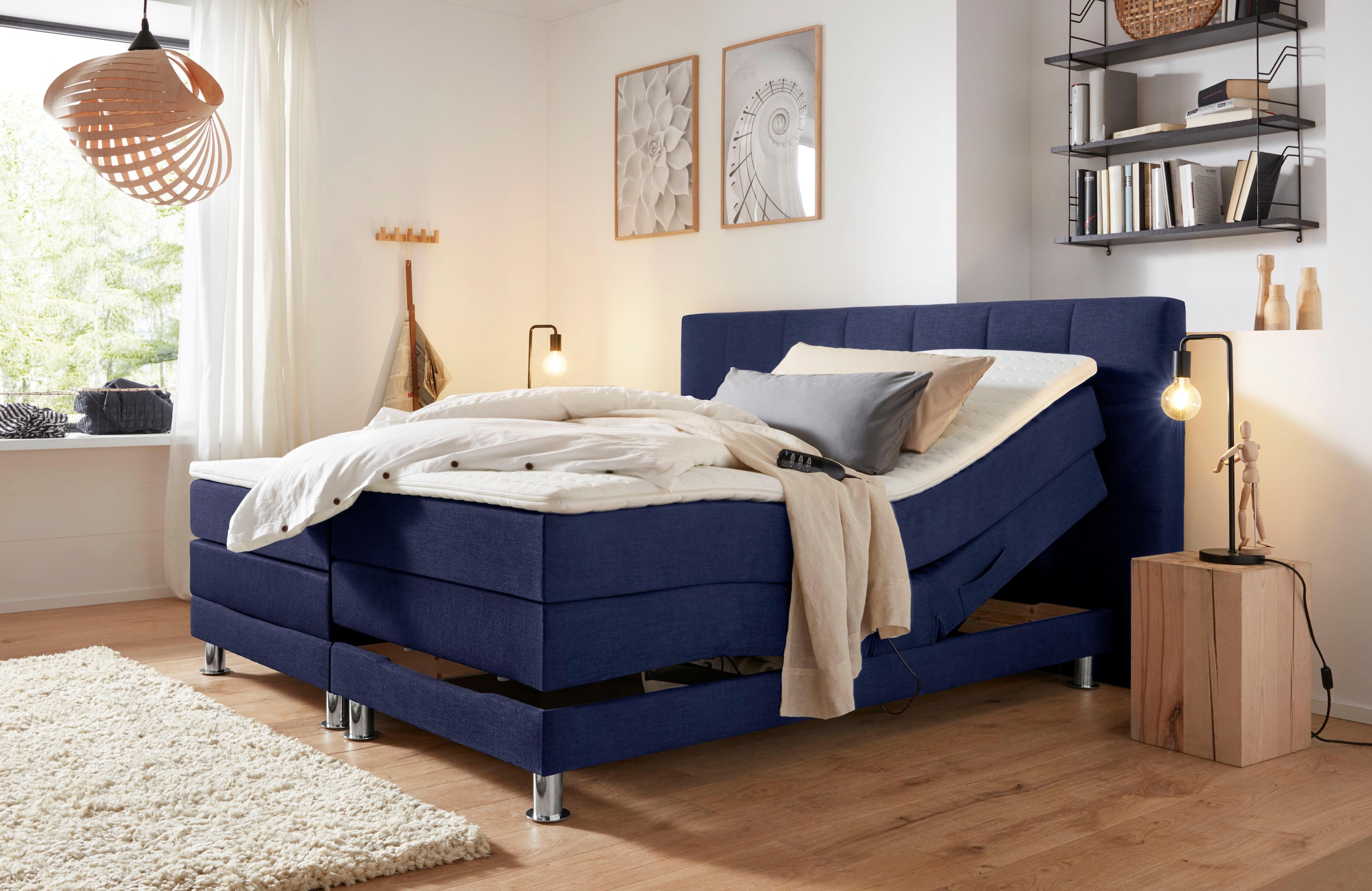 Breckle Boxspringbett Mit Stufenloser Verstellung Online Kaufen Baur