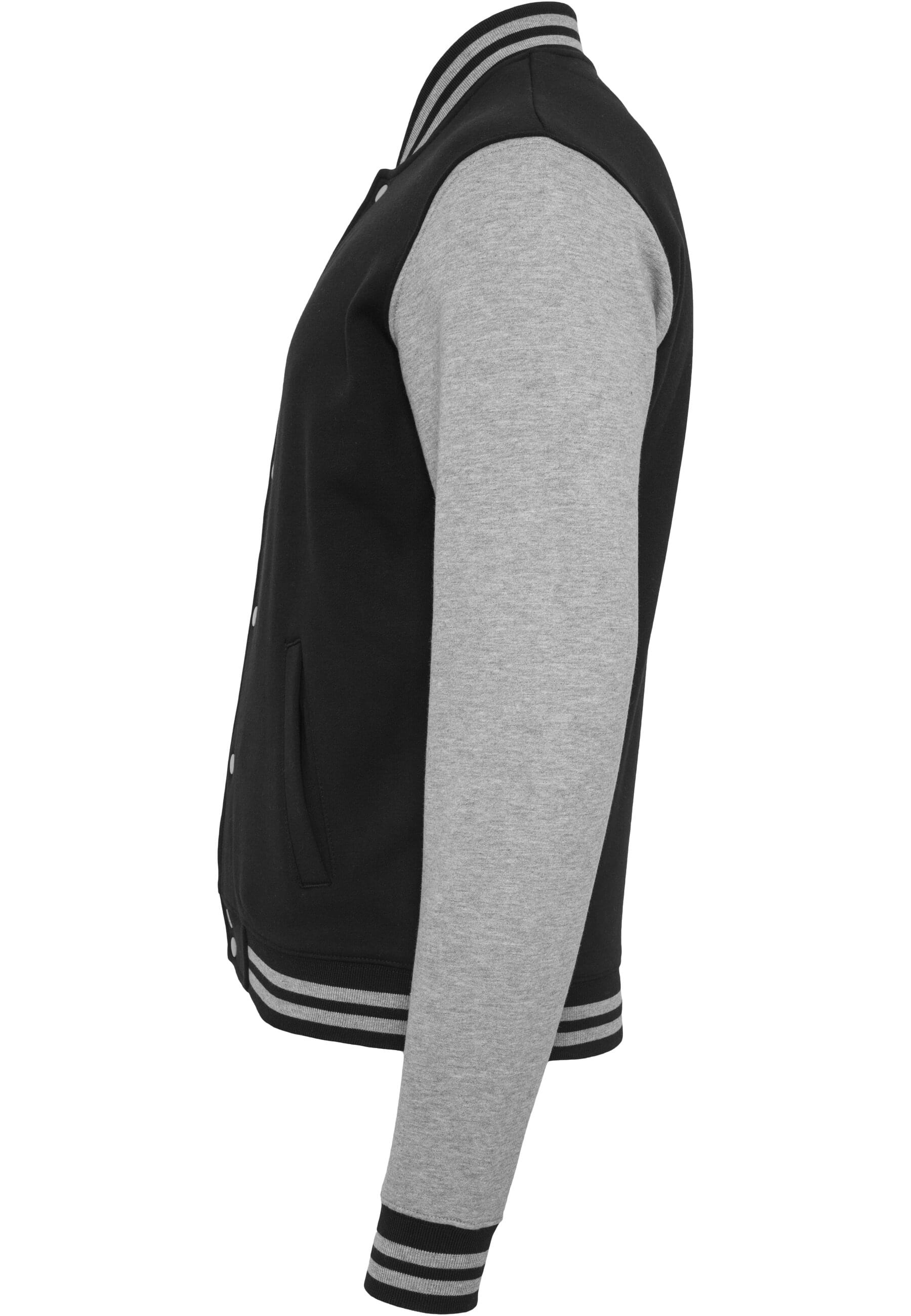URBAN CLASSICS Collegejacke »Urban Classics Herren 2-tone College Sweatjacket«, (1 St.), ohne Kapuze