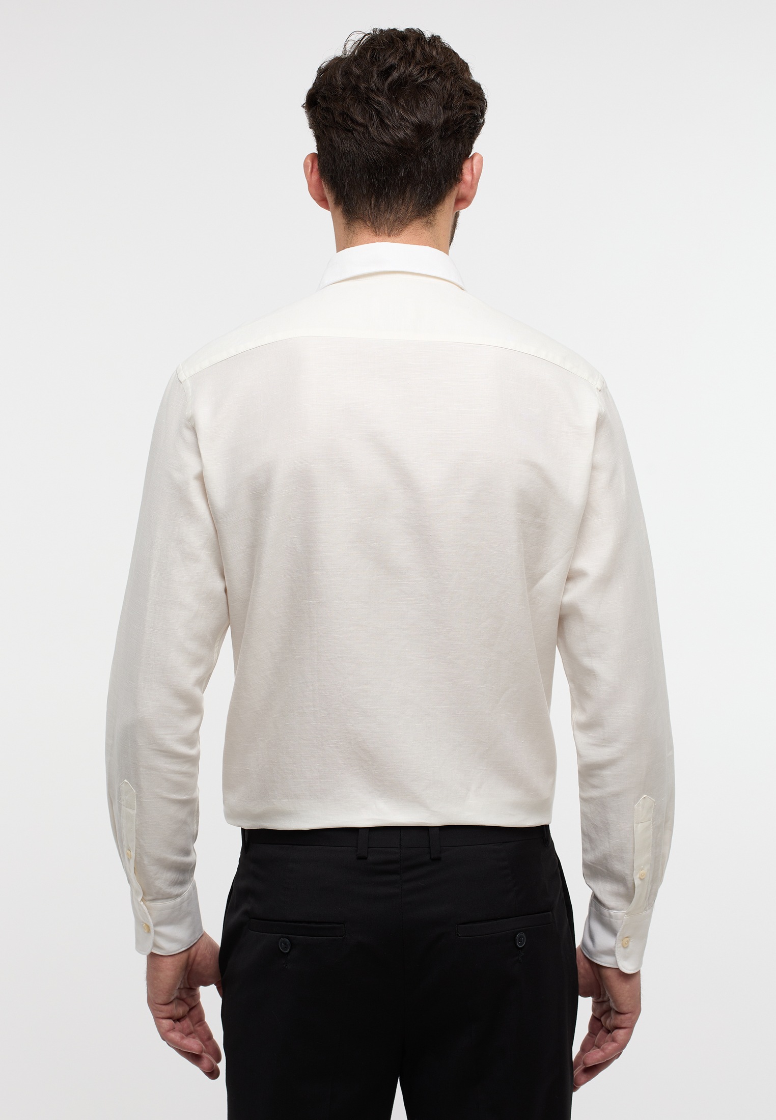 Eterna Langarmhemd »MODERN FIT« EASY IRON (bügelleicht)