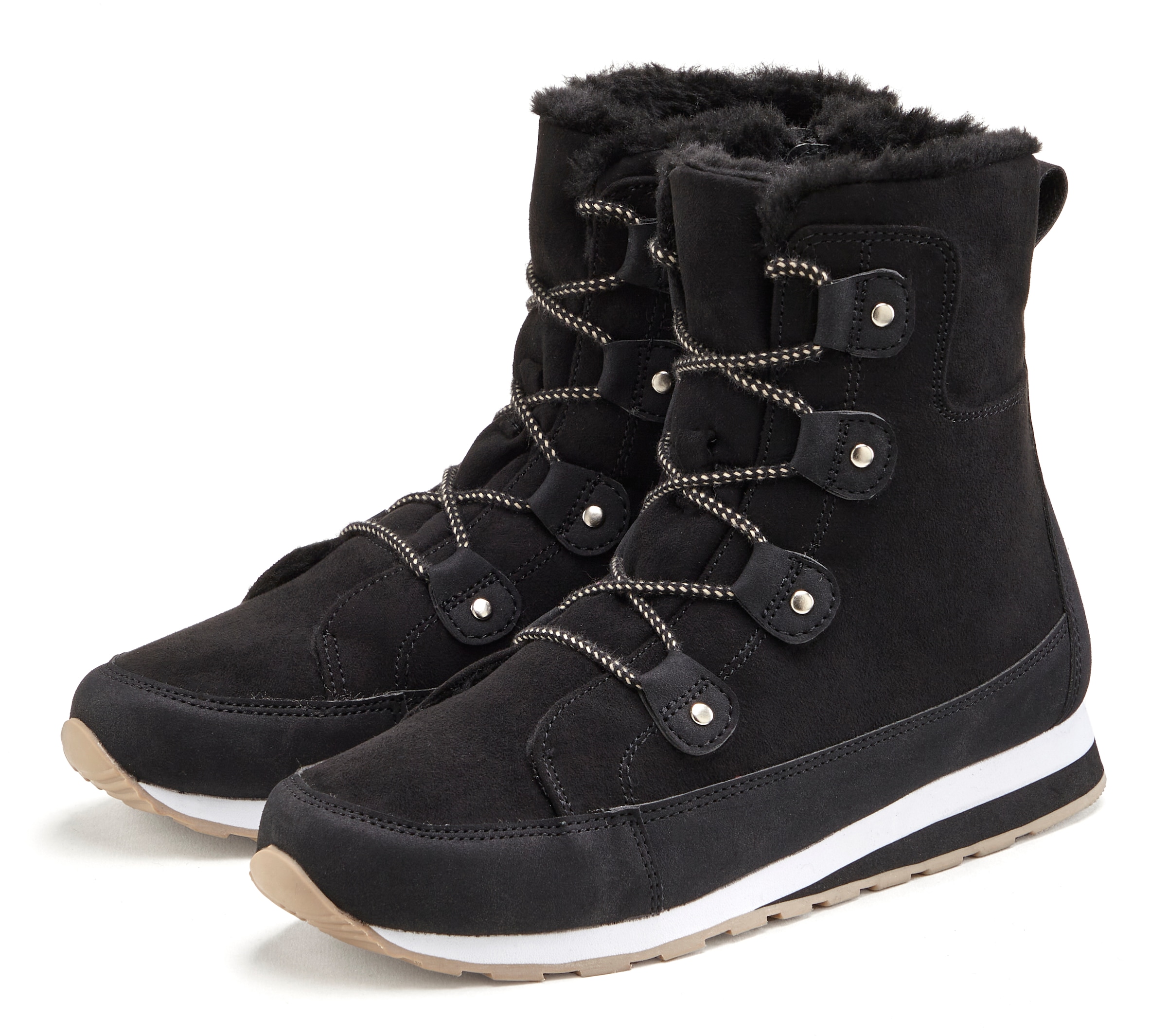 Vivance Stiefelette "Winterstiefel, Stiefel, Boots, Outdoorboots," mit Warmfutter, Winterstiefel, Stiefel, Boots VEGAN
