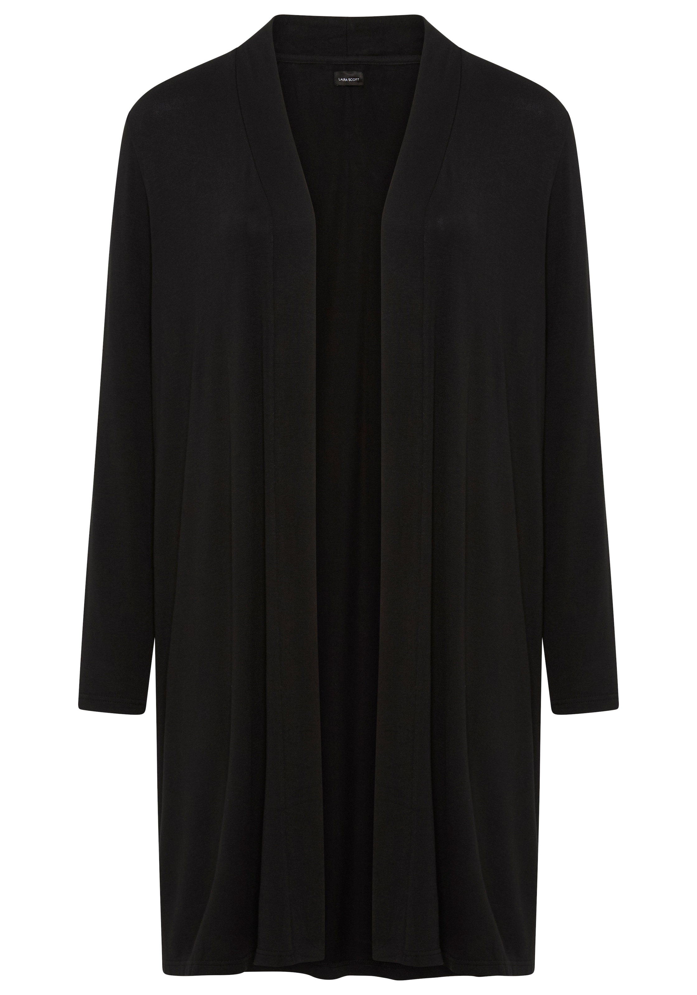 Laura Scott CURVE Longstrickjacke, aus weichem, angenehmem fließendem Jerseymaterial - GROSSE GRÖSSE
