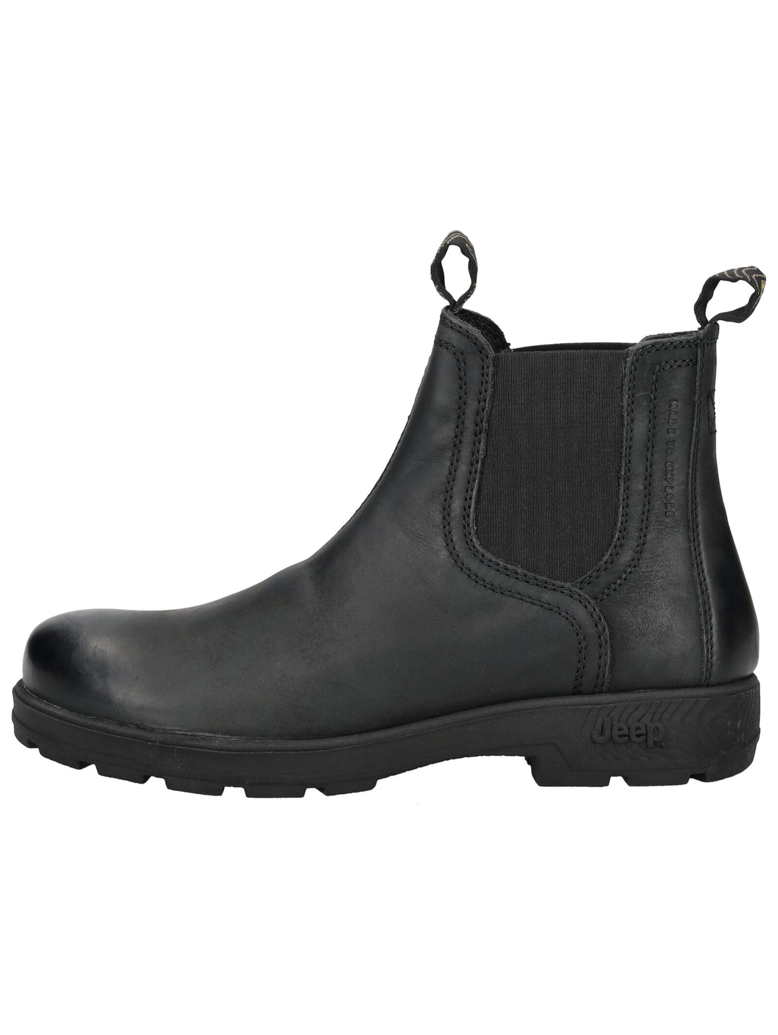 Jeep Stiefelette »Jeep Stiefelette Leder/Textil«