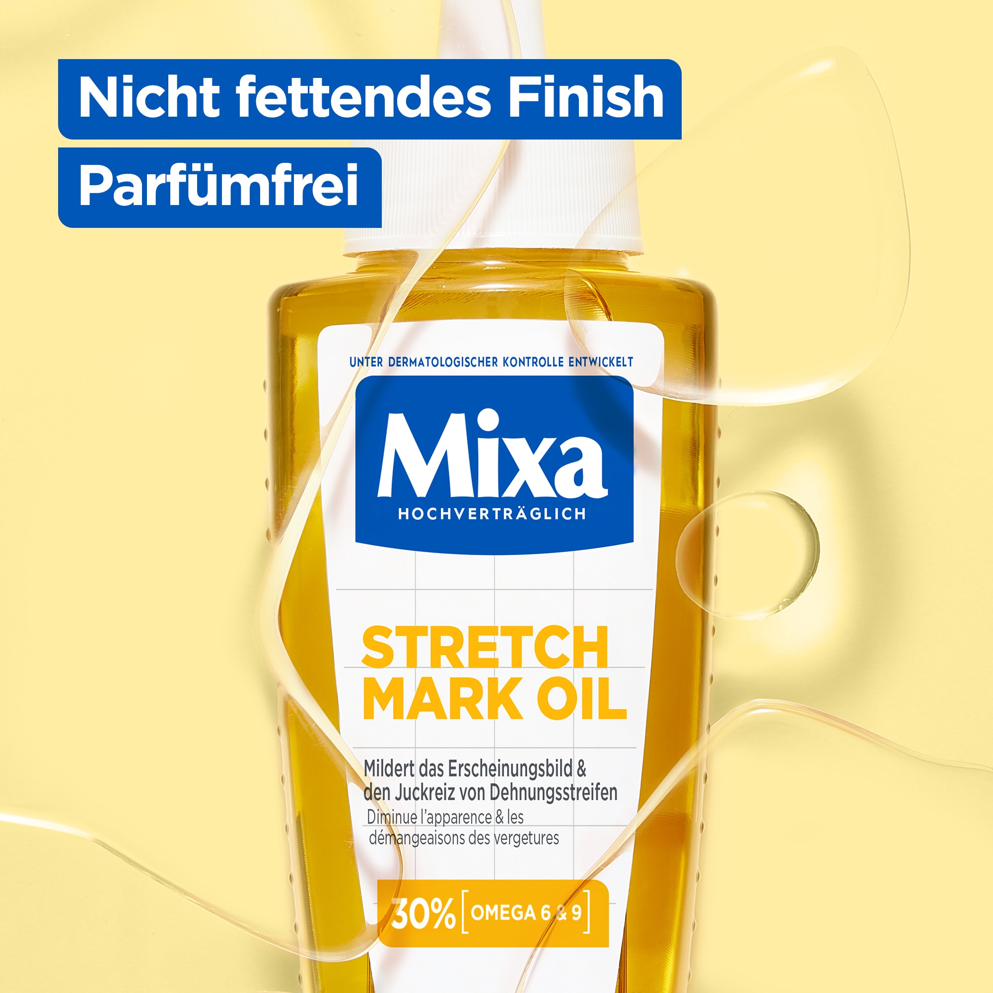Mixa Körperlotion »Mixa Niacinamide Stretchmark Oil«